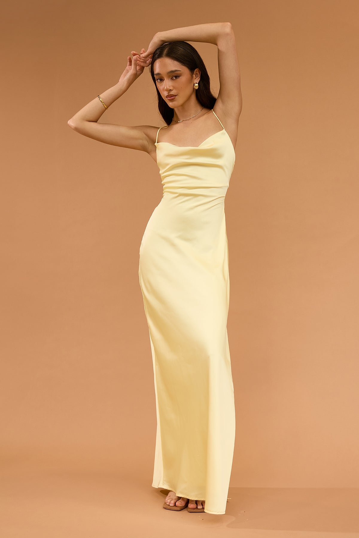 Perfect Stranger Evie Maxi Dress Yellow