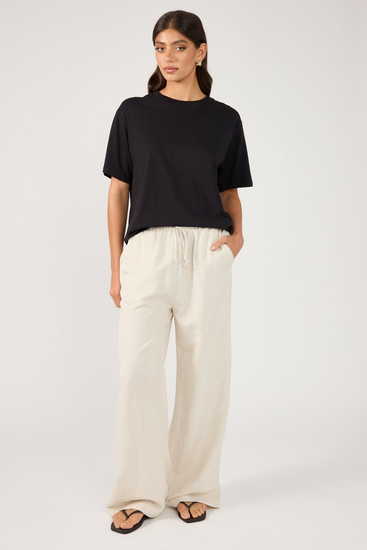 Perfect Stranger Majorca Beach Pant Oatmeal