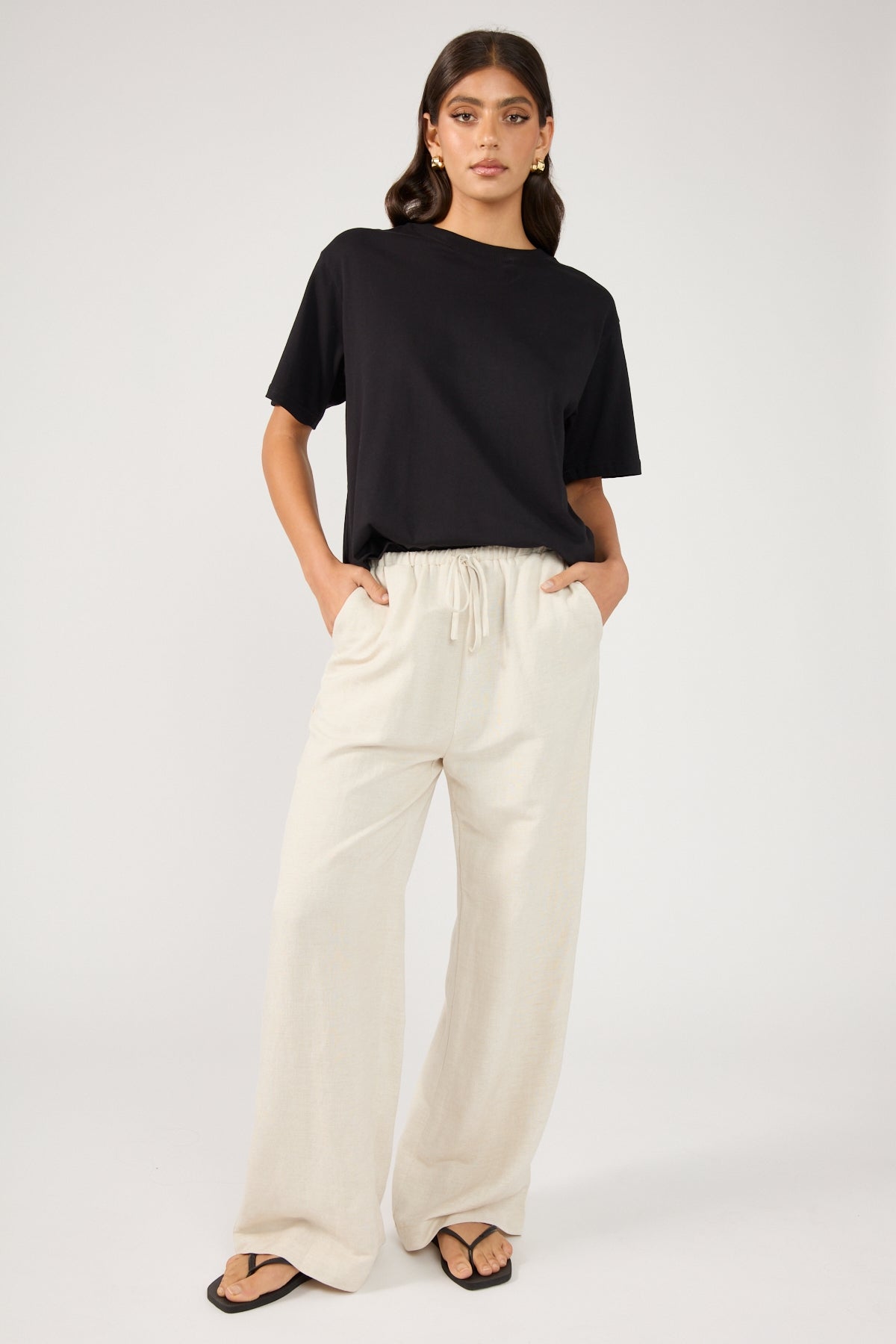 Perfect Stranger Majorca Beach Pant Oatmeal