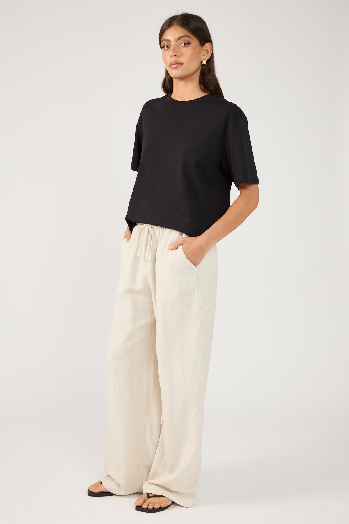 Perfect Stranger Majorca Beach Pant Oatmeal