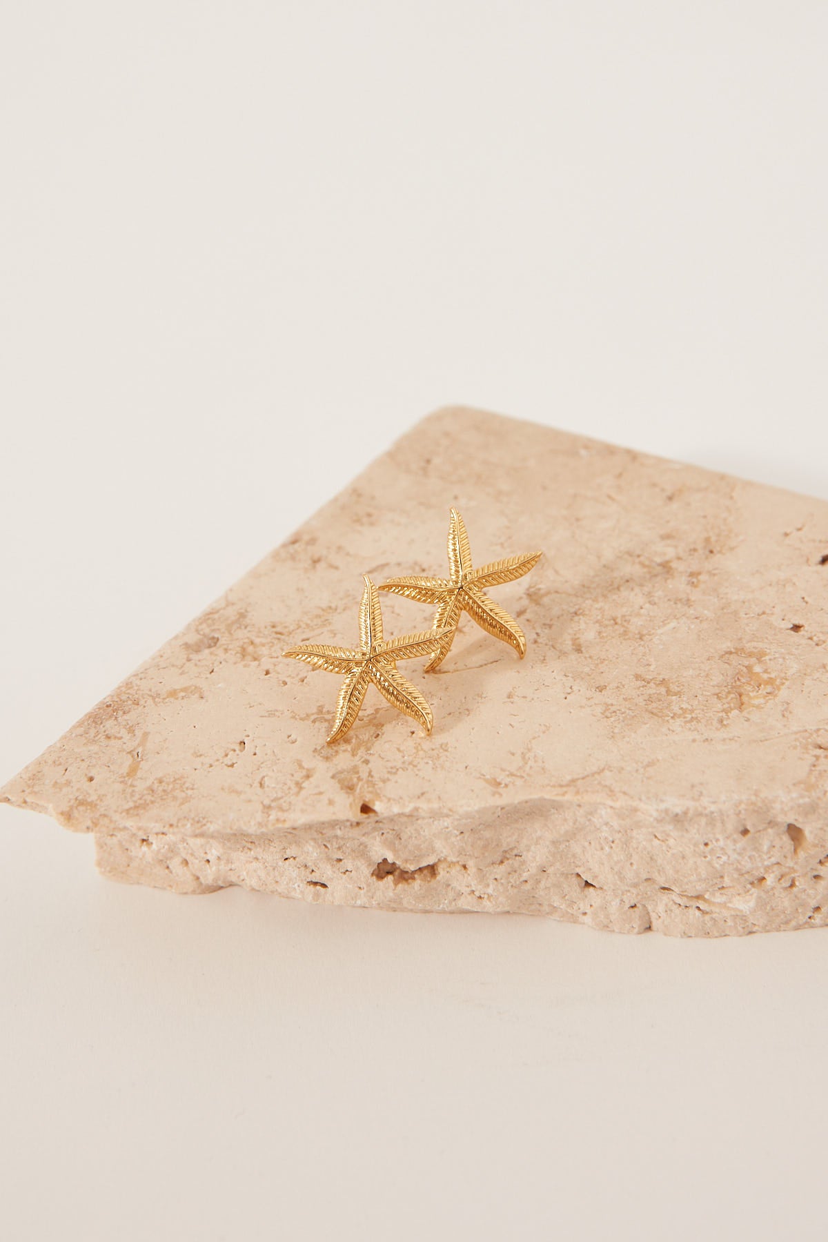 Perfect Stranger Starfish Stud Earring 18k Gold Plated 18k Gold Plated