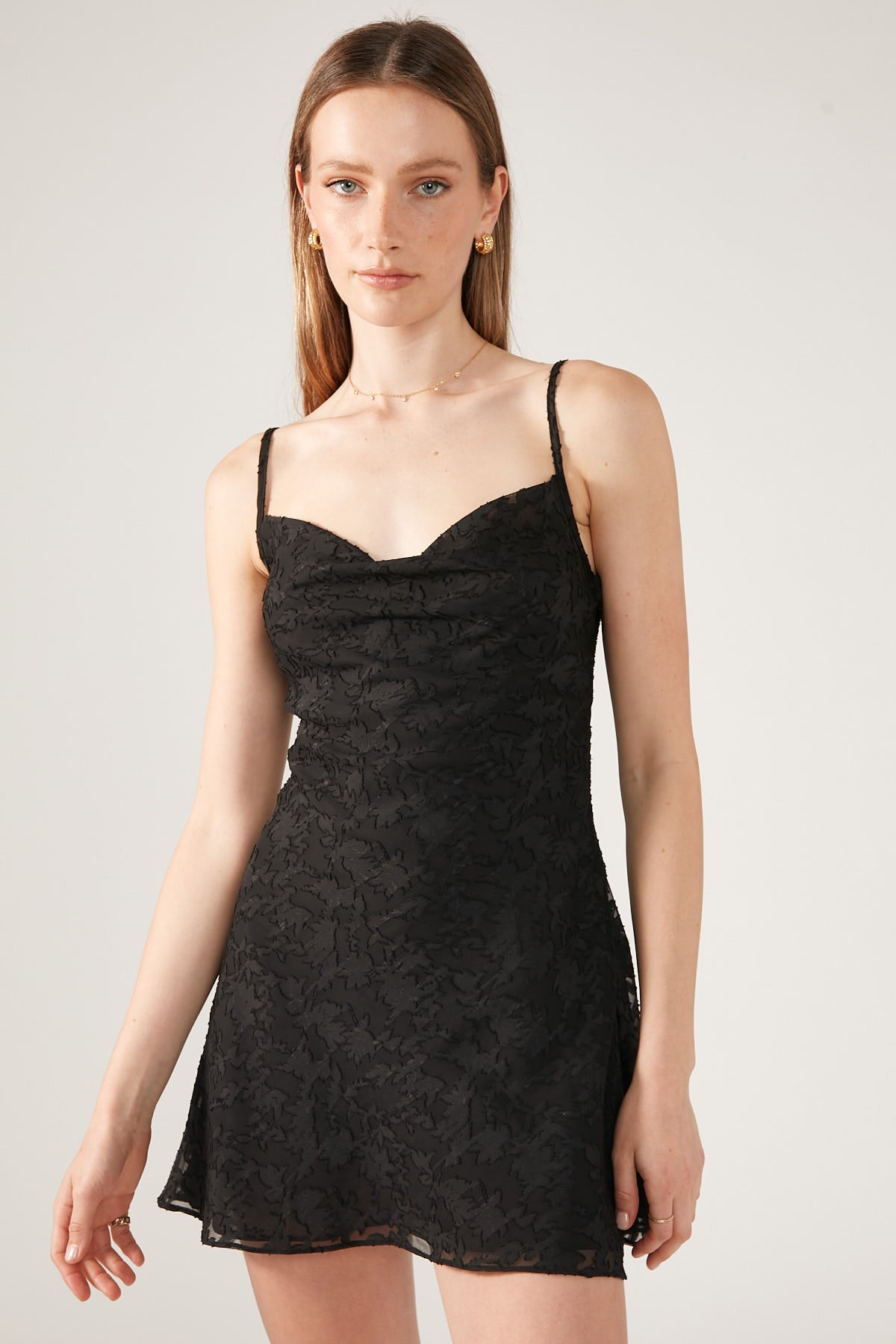 Perfect Stranger Montego Slip Mini Dress Black