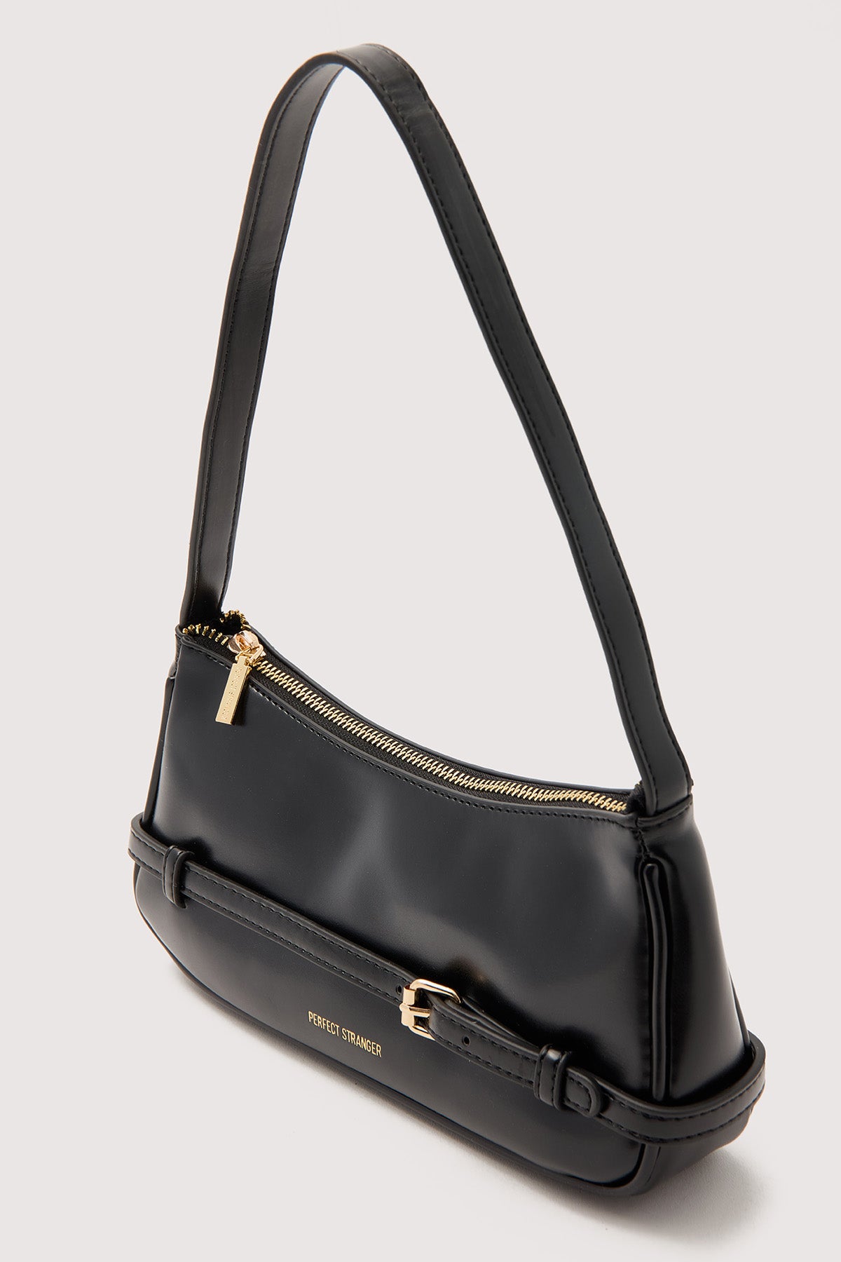 Perfect Stranger Selene Mini Buckle Handbag Black