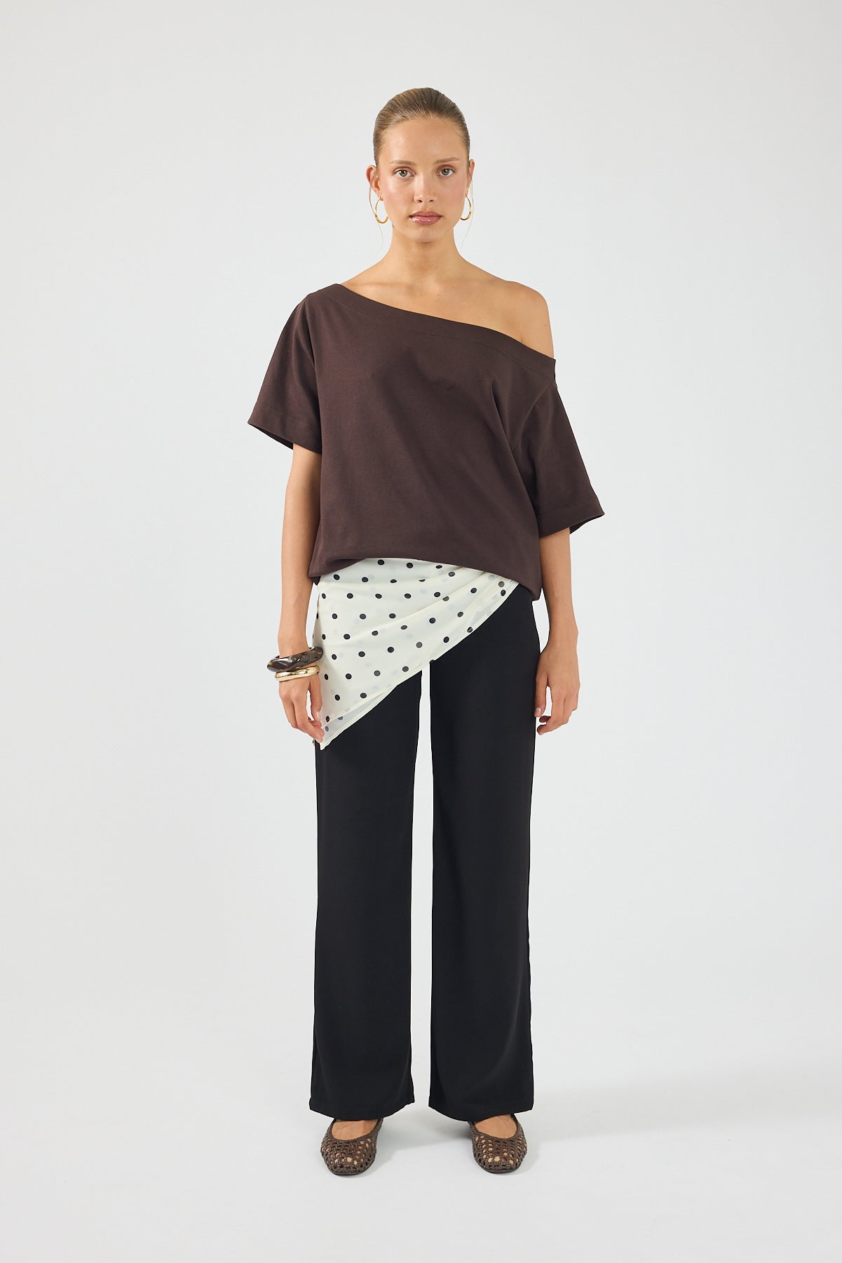 Perfect Stranger Cocona Low Rise Recycled Tailored Pant Black