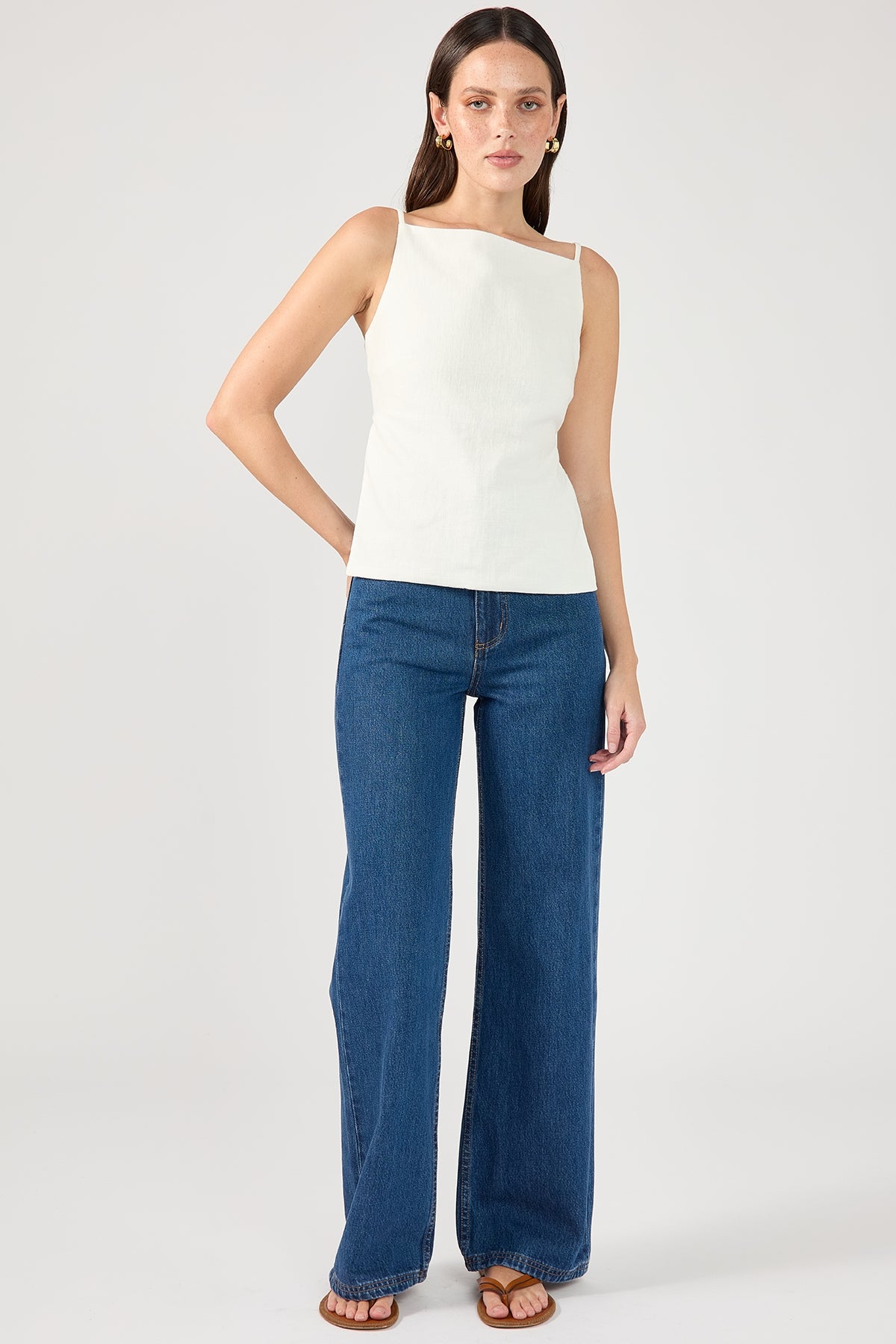 Perfect Stranger Paloma Top White