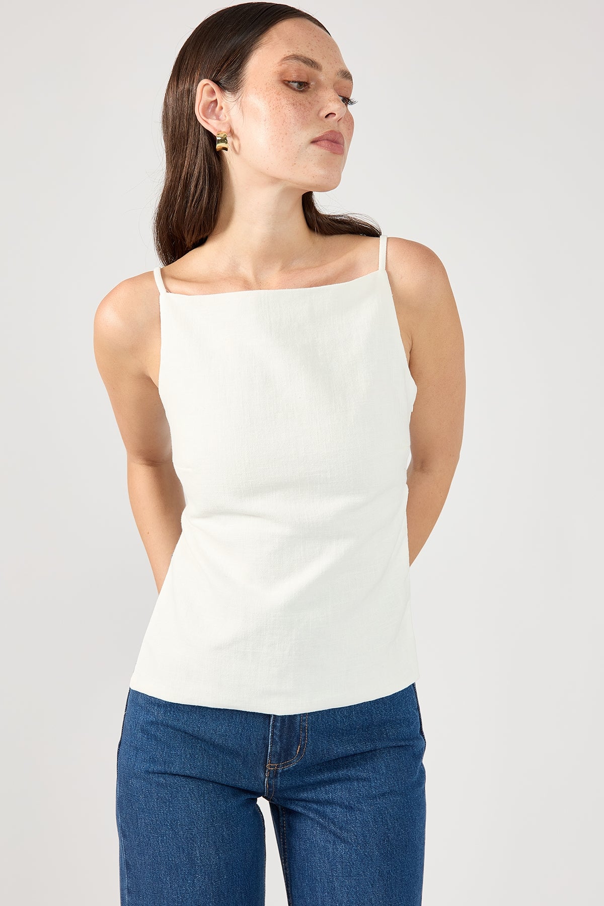 Perfect Stranger Paloma Top White