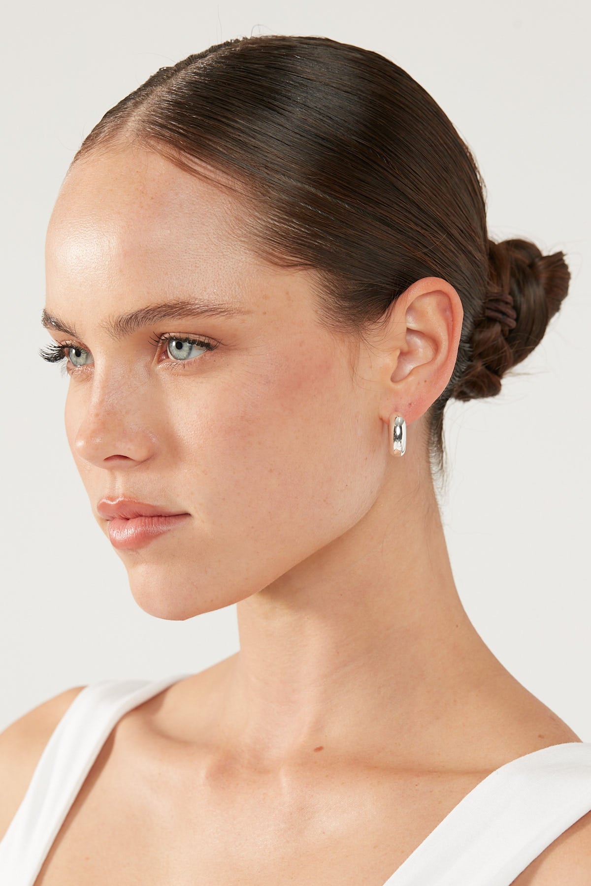 Perfect Stranger Bubble Earrings Sterling Silver Plated