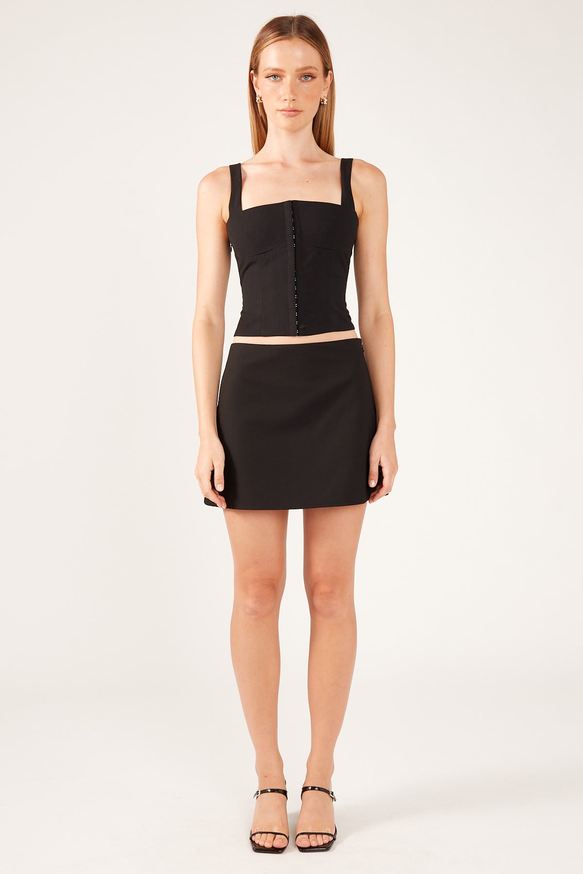 Perfect Stranger My Go To Bustier Top Black