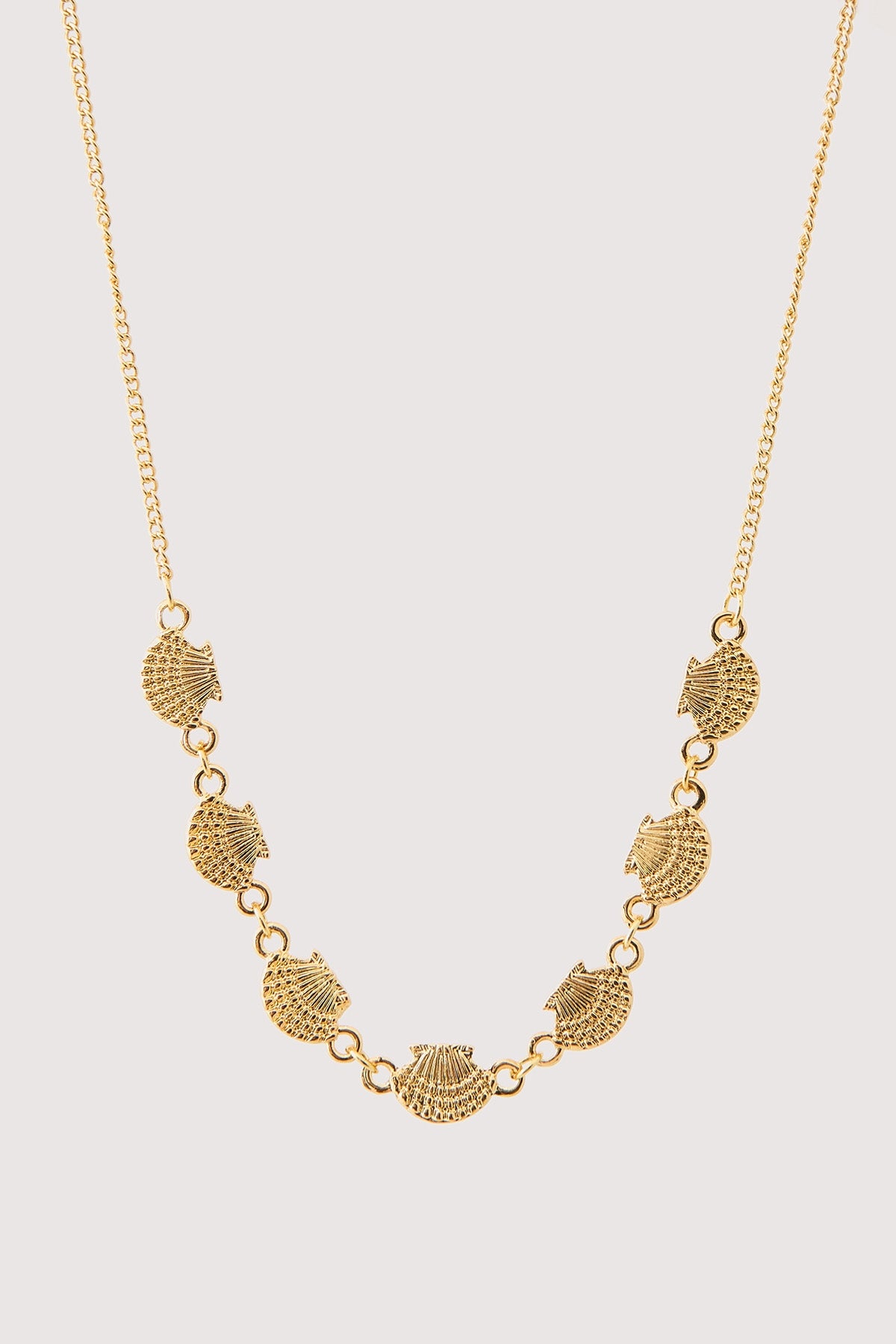 Perfect Stranger Terra Shell Plated Necklace 18K Gold Plated