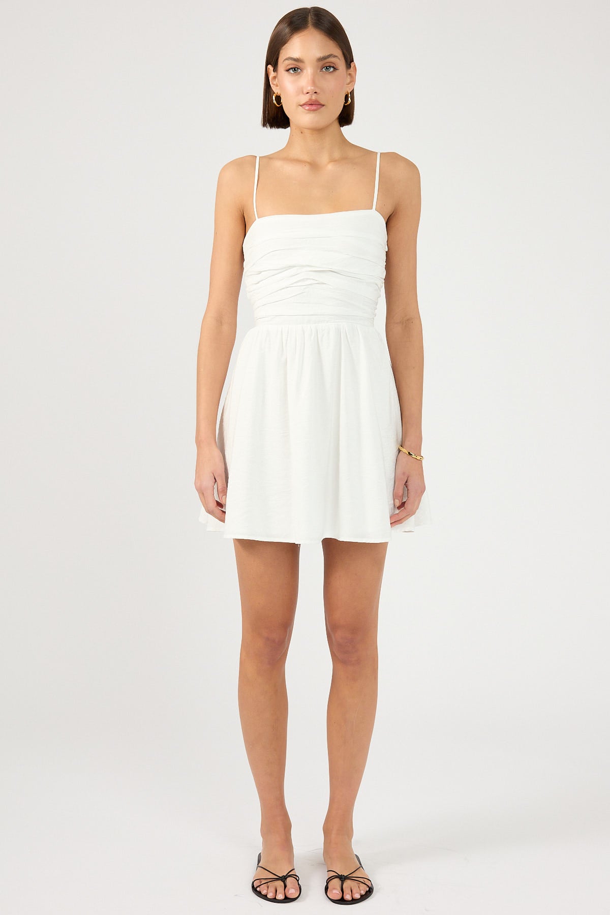 Perfect Stranger Sea Breeze Mini Dress White