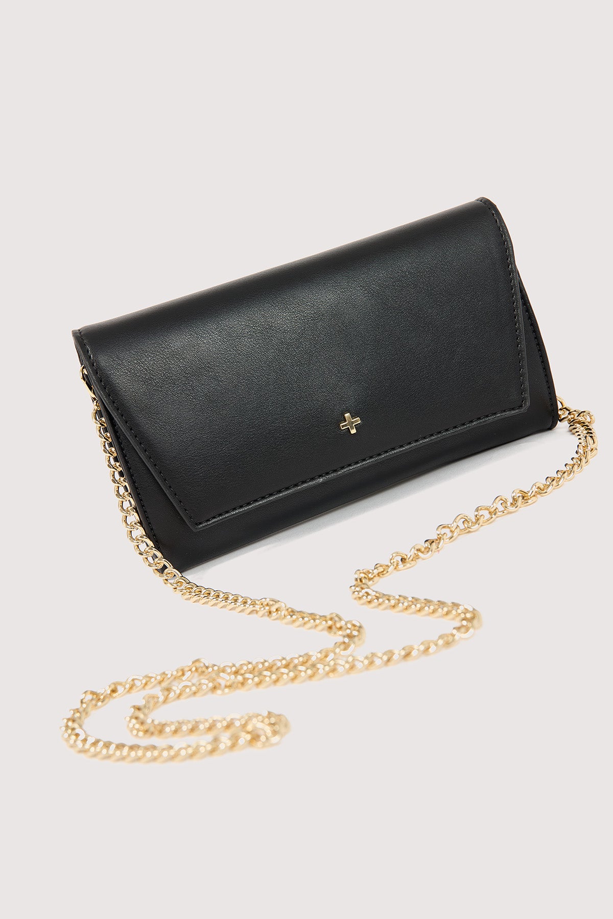 Peta + Jain Posh Bag Black Smooth Gold