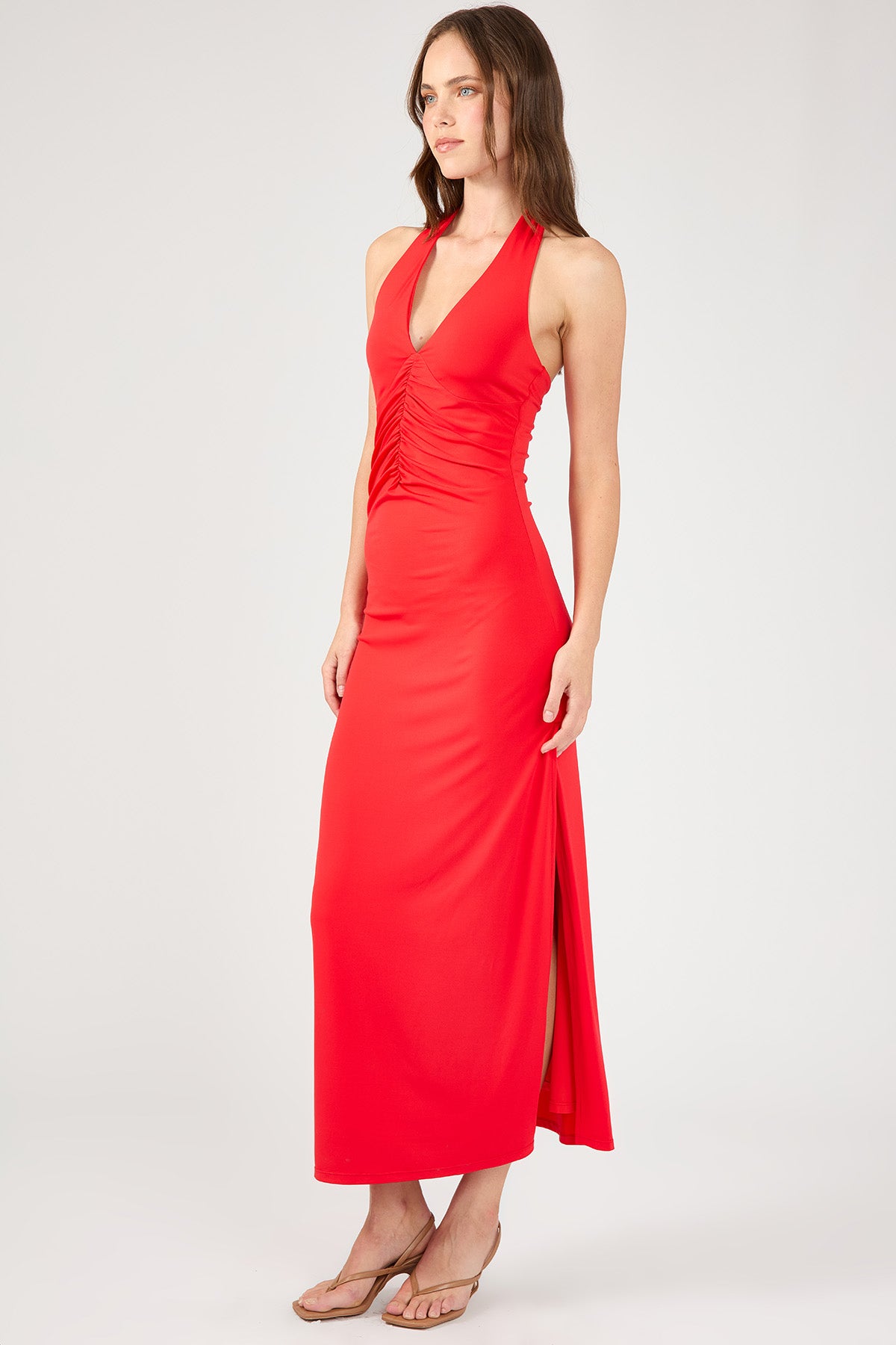 Perfect Stranger Tatiana Maxi Dress Red