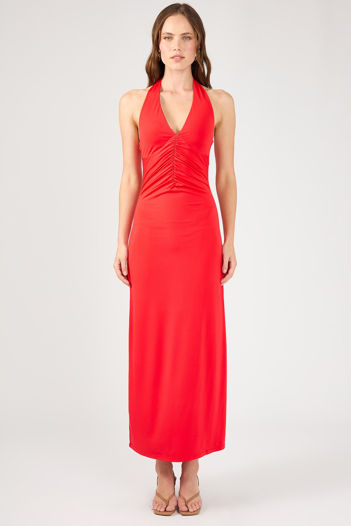 Perfect Stranger Tatiana Maxi Dress Red