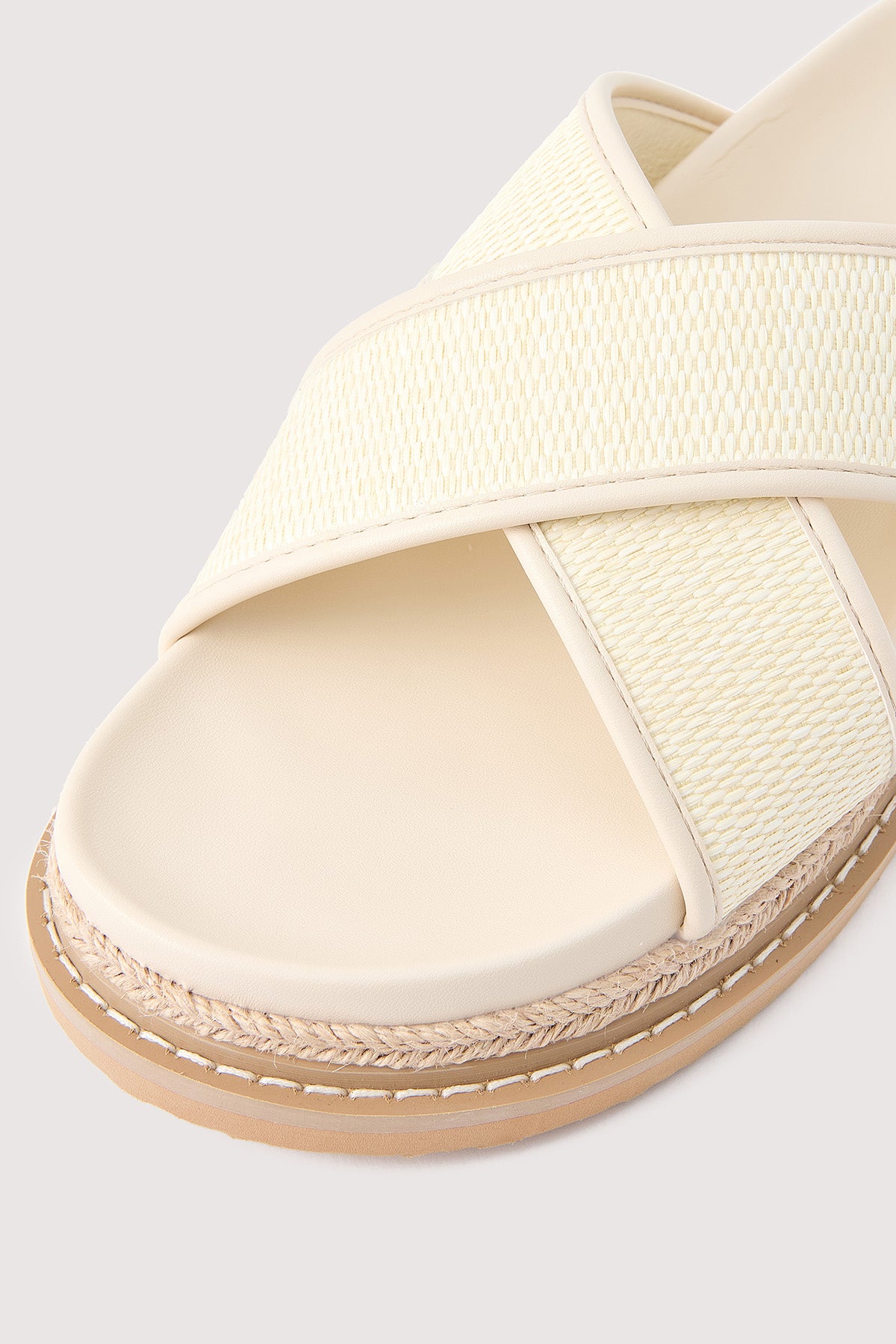 Billini Aysha Cream Raffia