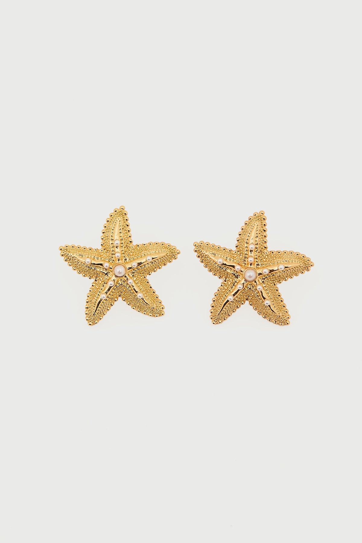 Perfect Stranger Delphine Starfish Pearl Earrings 18K Gold