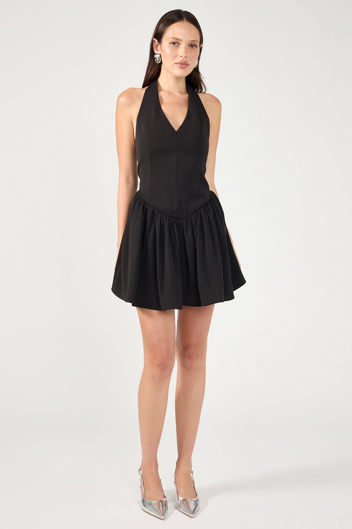 Perfect Stranger Uma Mini Dress Black