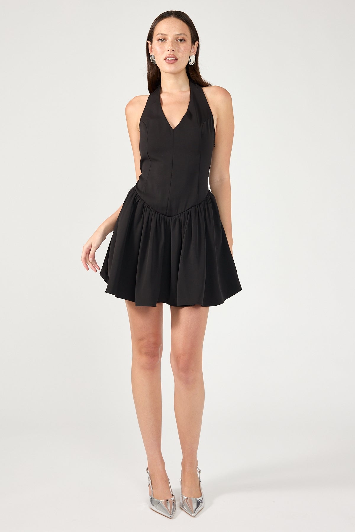 Perfect Stranger Uma Mini Dress Black