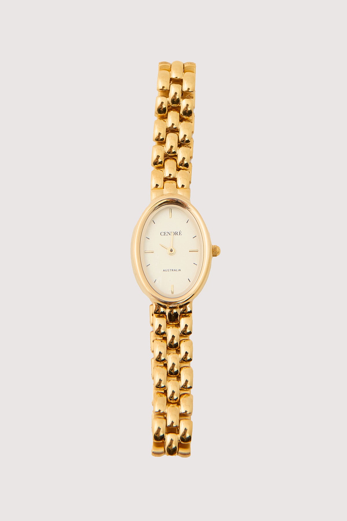 Cendre Phoebe Watch Gold.White