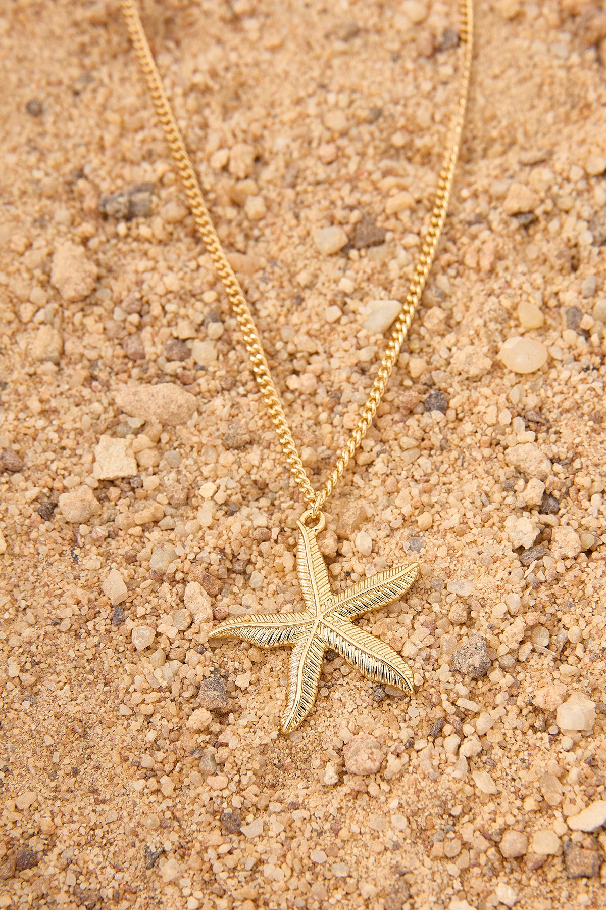 Perfect Stranger Starfish Necklace 18K Gold