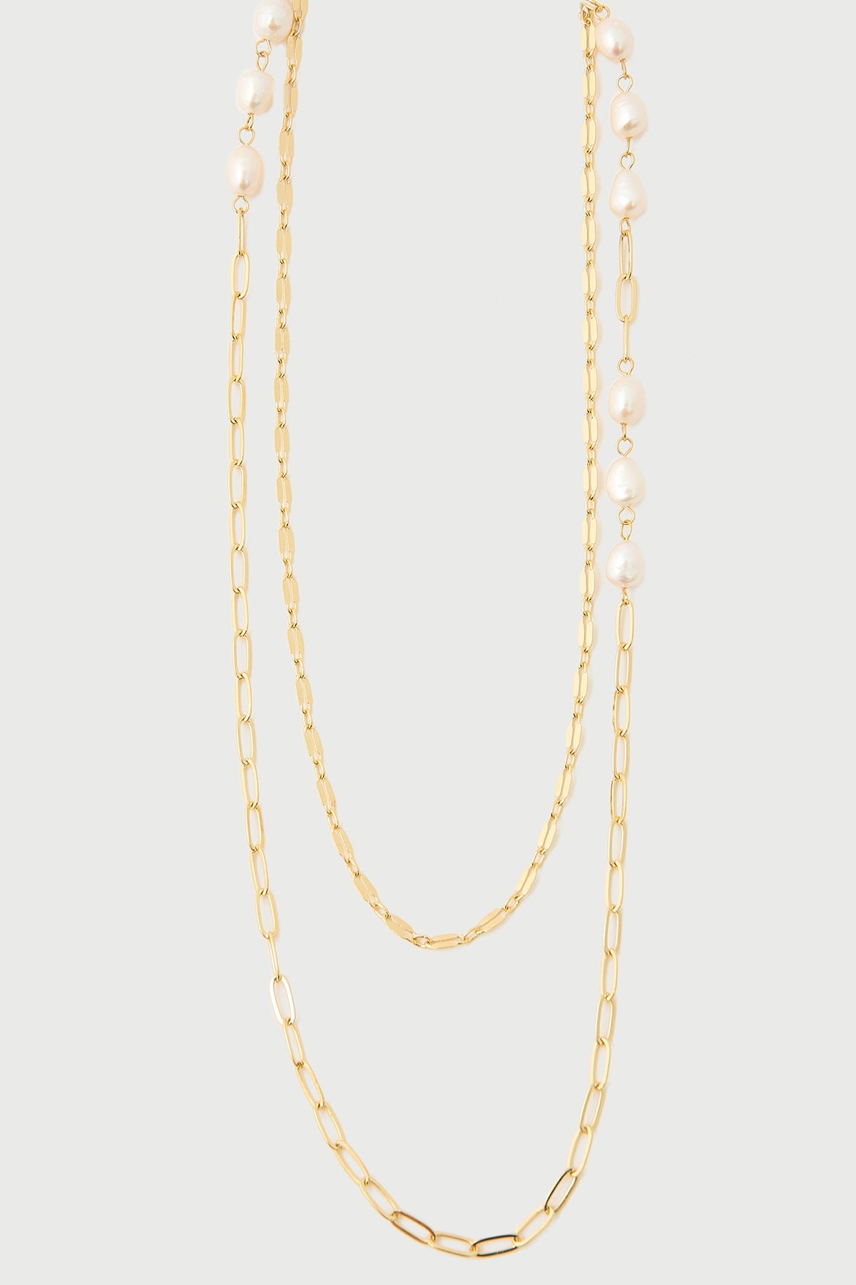 Perfect Stranger Talika Pearl Necklace 18K Gold