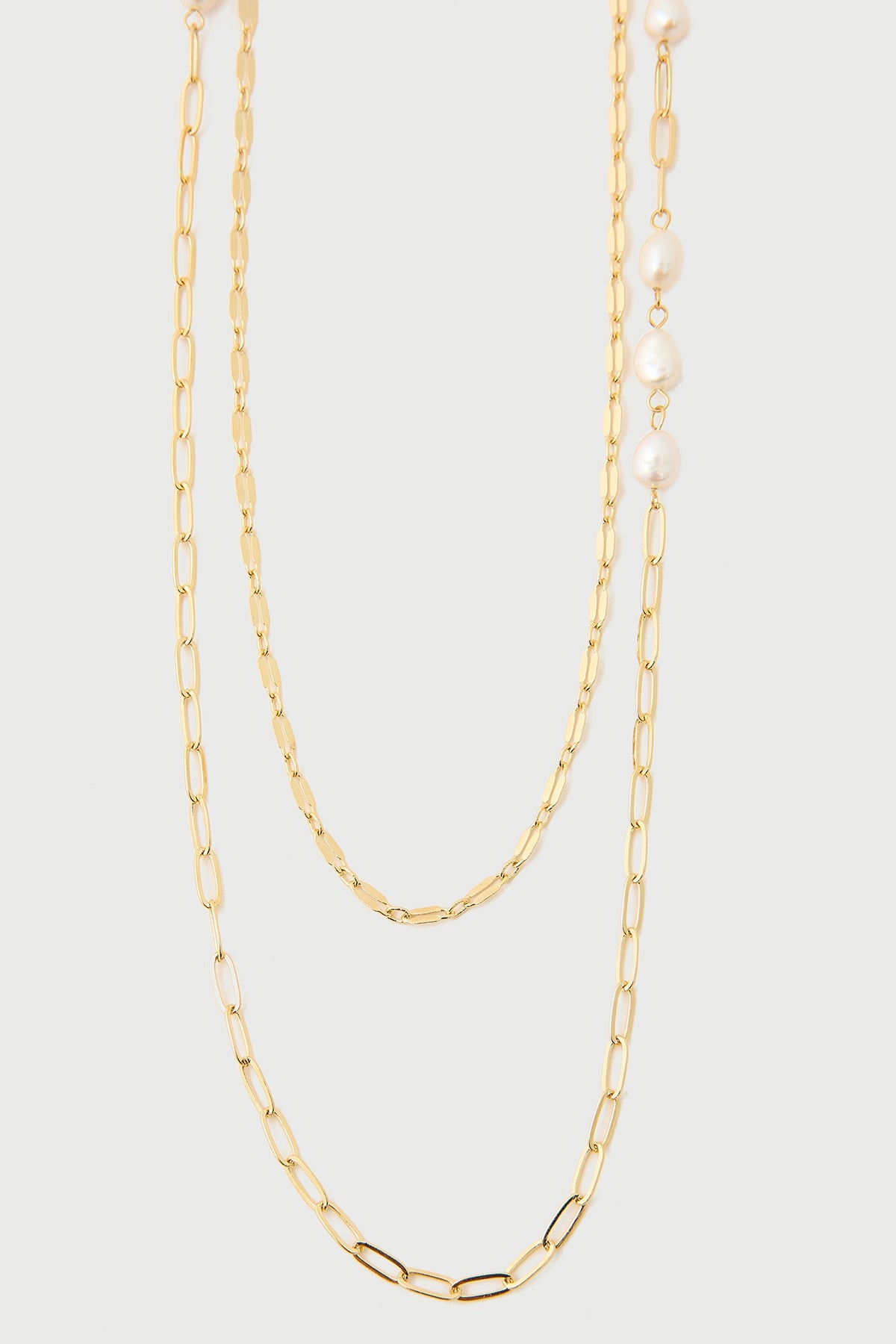 Perfect Stranger Talika Pearl Necklace 18K Gold