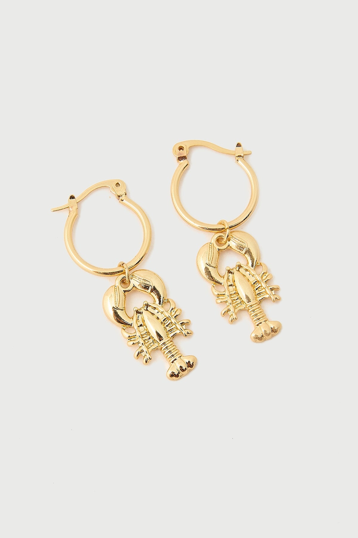 Perfect Stranger Adriana Lobster Earrings 18K Gold