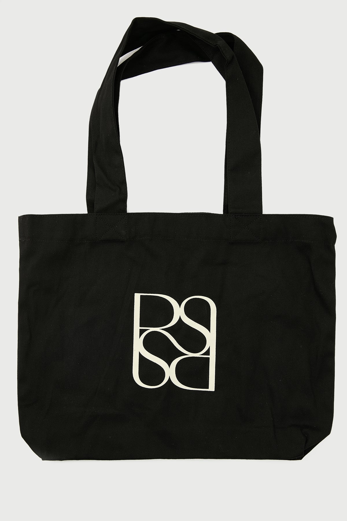 Perfect Stranger Monogram Tote Bag Black