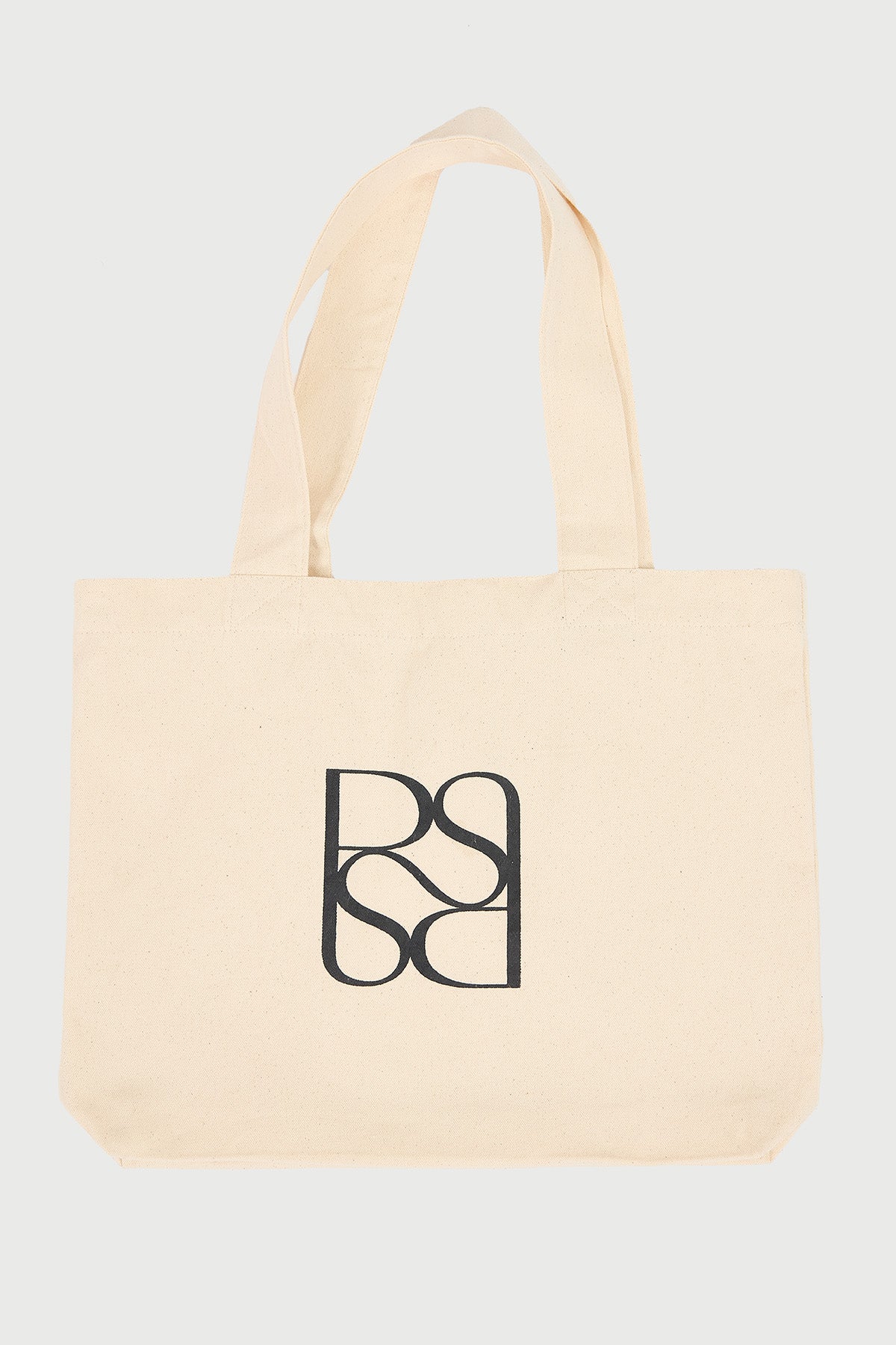 Perfect Stranger Monogram Tote Bag Natural