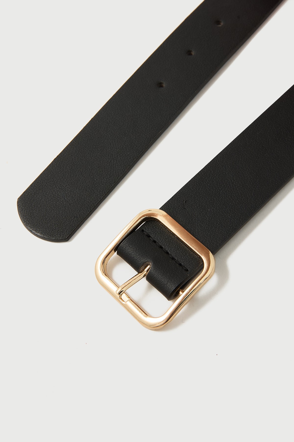 Perfect Stranger Square Essential  Belt Black