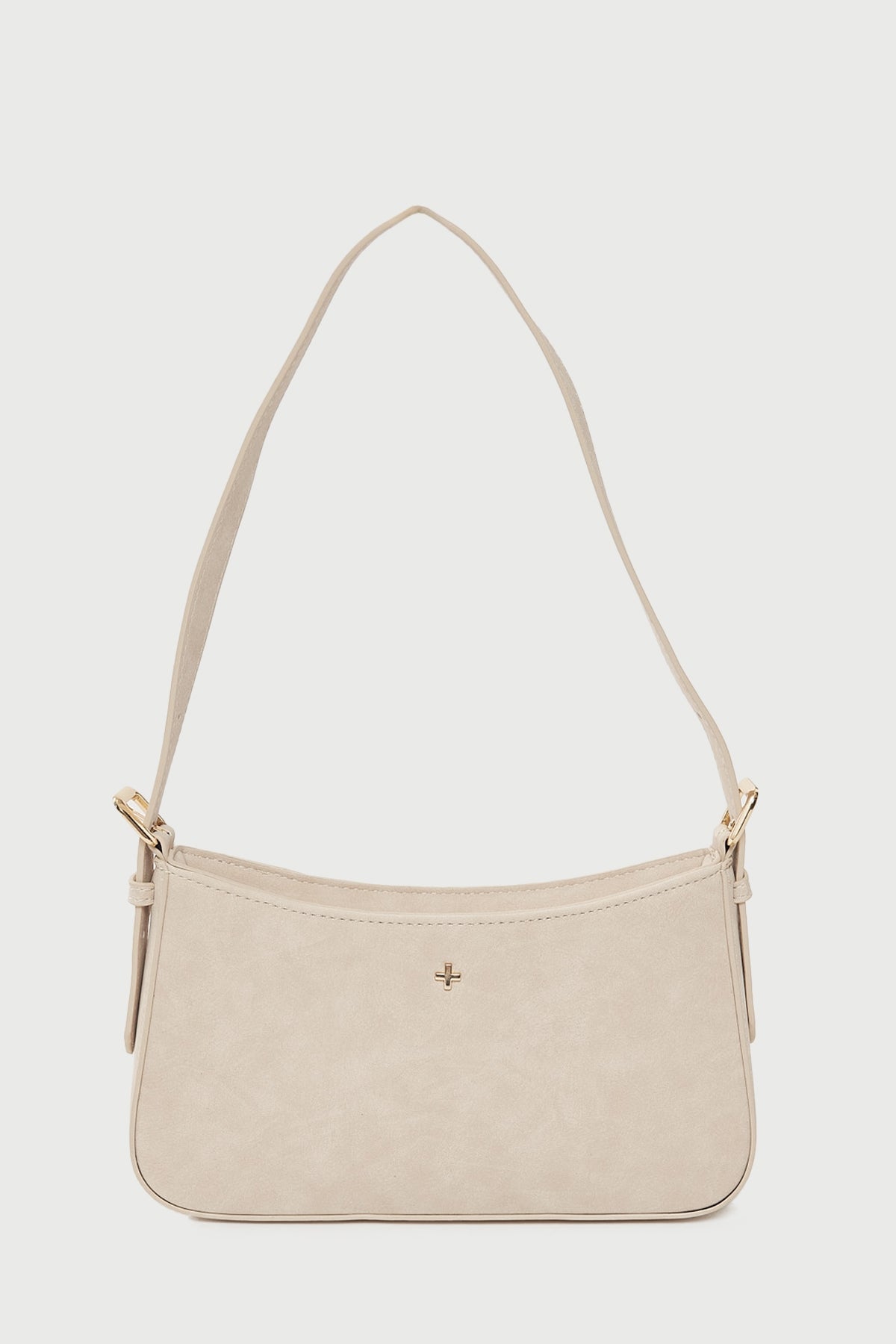 Peta + Jain Lilu Shoulder Bag Beige Suede PU