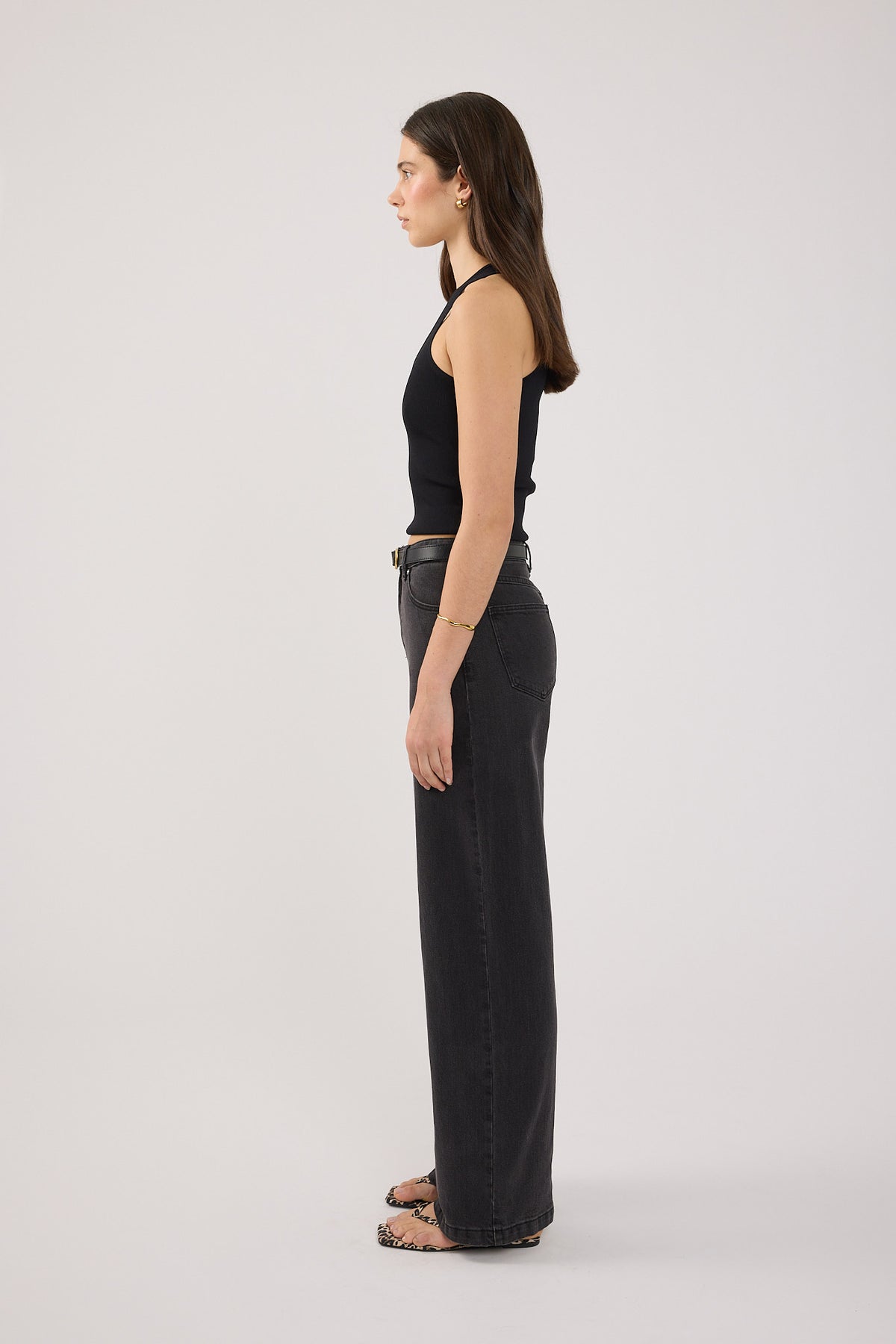 Abrand A 94 High and Wide Sophie Washed Black