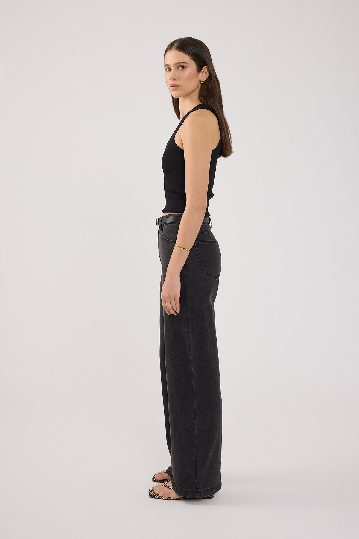 Abrand A 94 High and Wide Sophie Washed Black