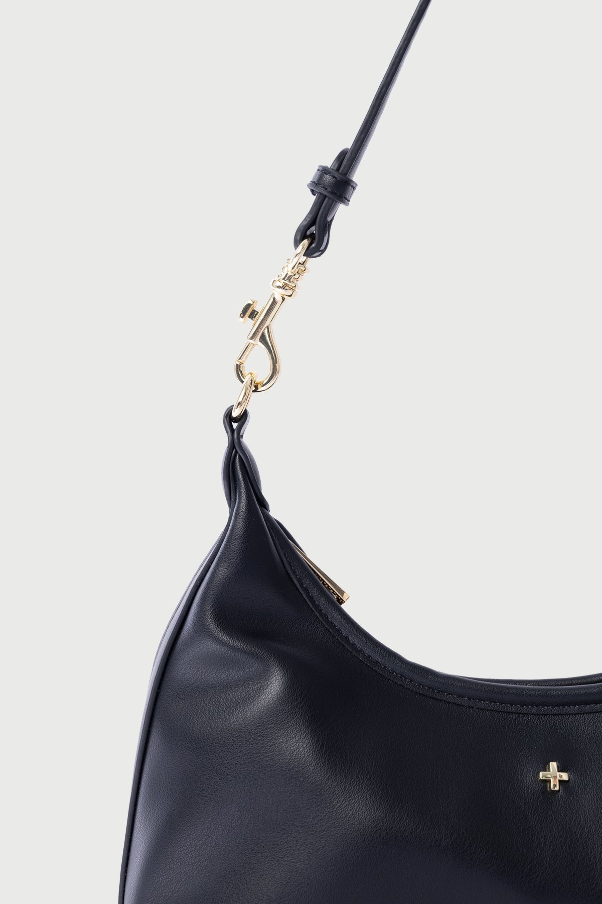 Peta + Jain Peach Shoulder Bag Black