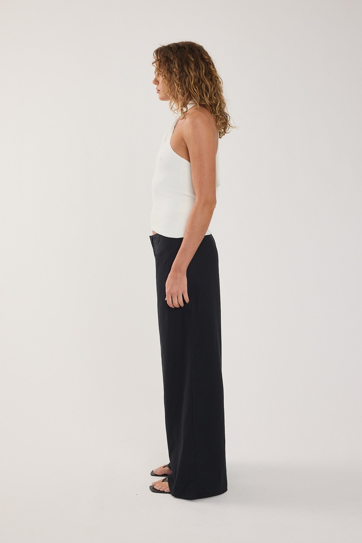 Perfect Stranger Maple Low Rise Pant Black