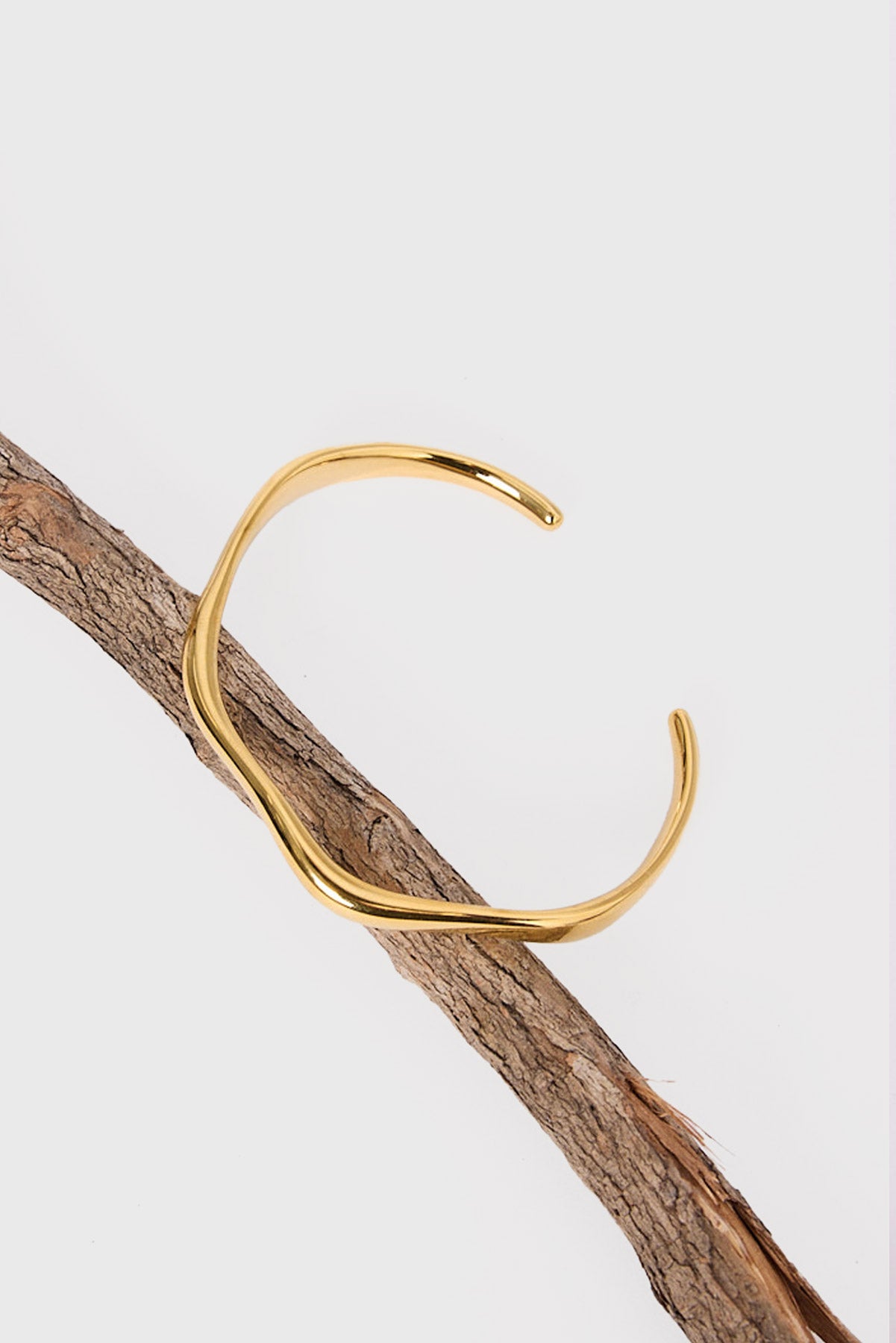 Perfect Stranger Airlie Warped Bangle 18K GOLD 18K Gold