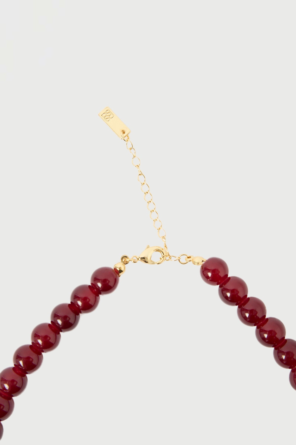 Perfect Stranger Lou Beaded Necklace Amber