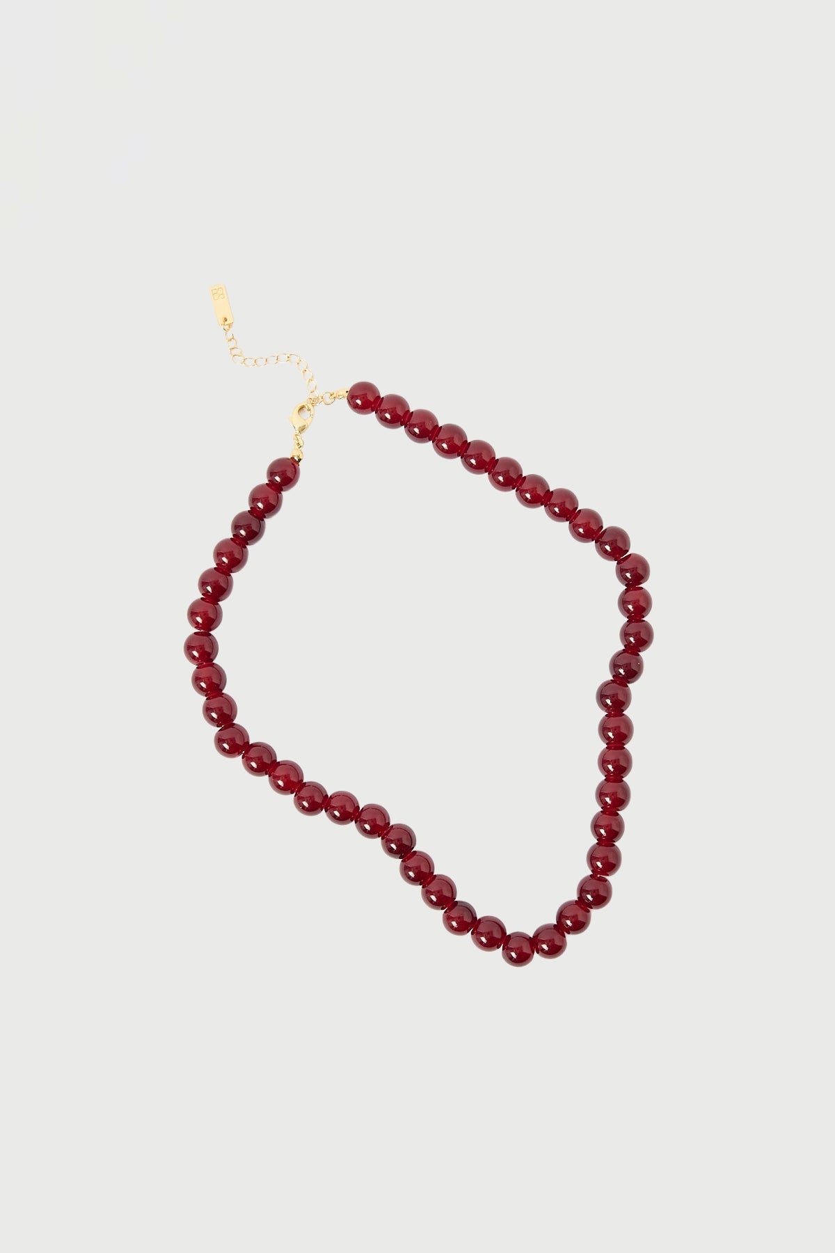 Perfect Stranger Lou Beaded Necklace Amber