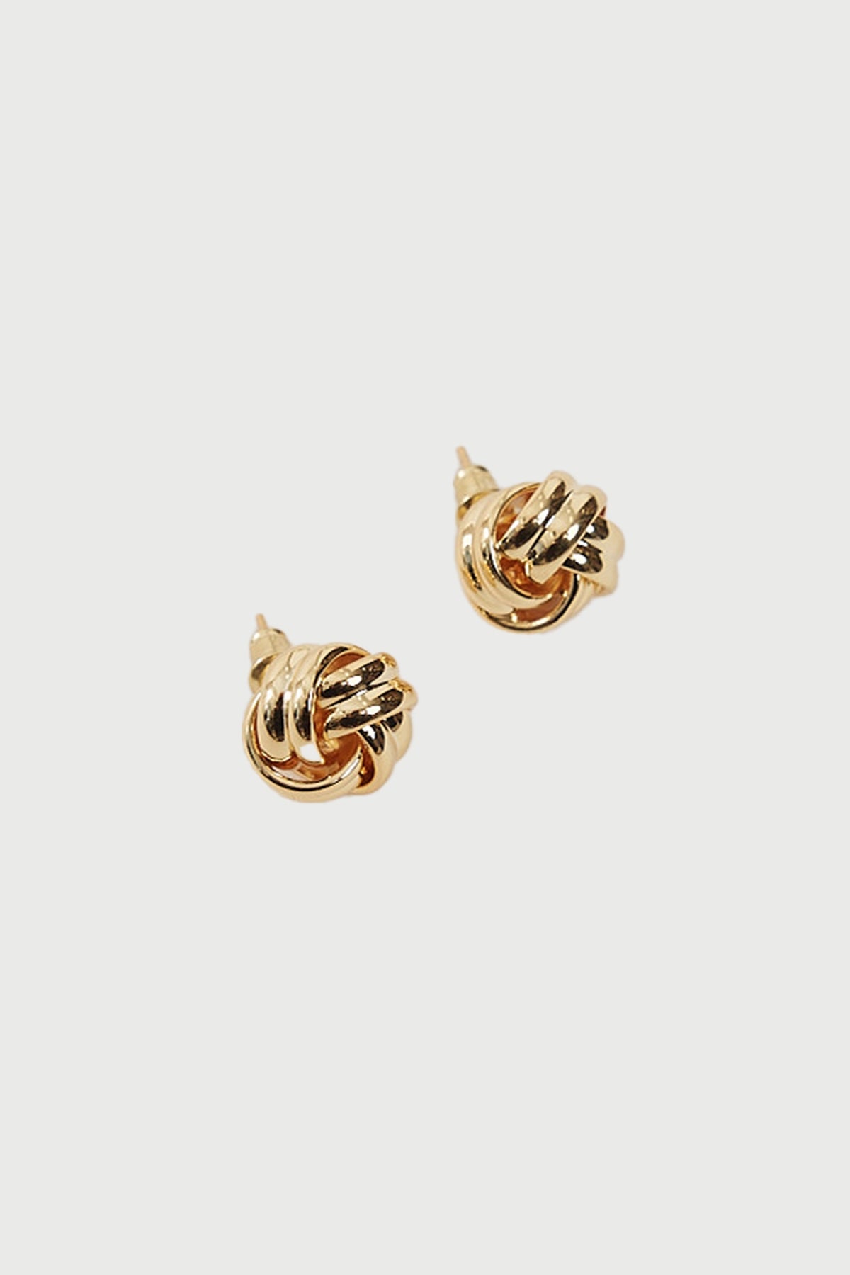 Perfect Stranger Knot Earrings 18K Gold