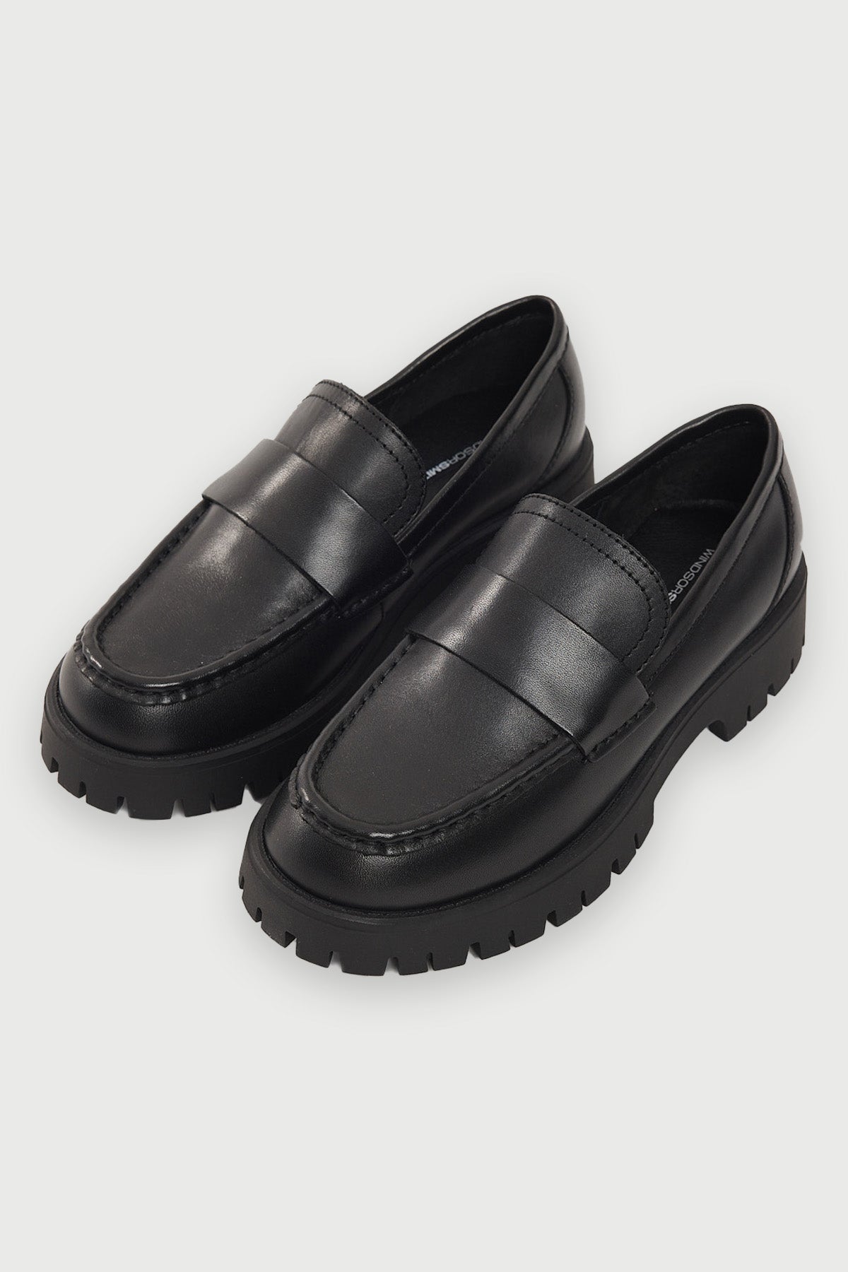 Windsor Smith Tricks Loafer Black Leather Black