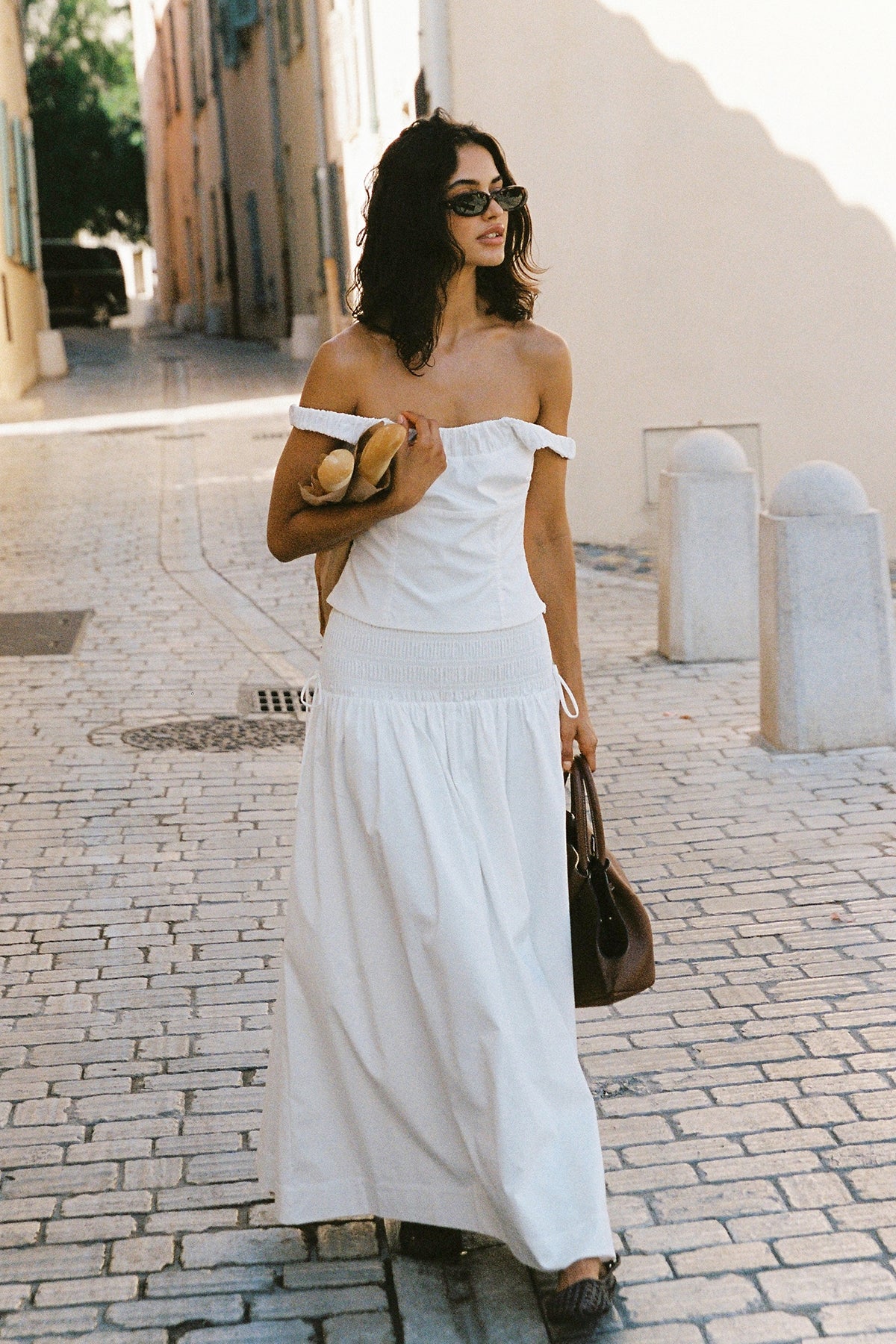 Perfect Stranger Gabrielle Corset Top White