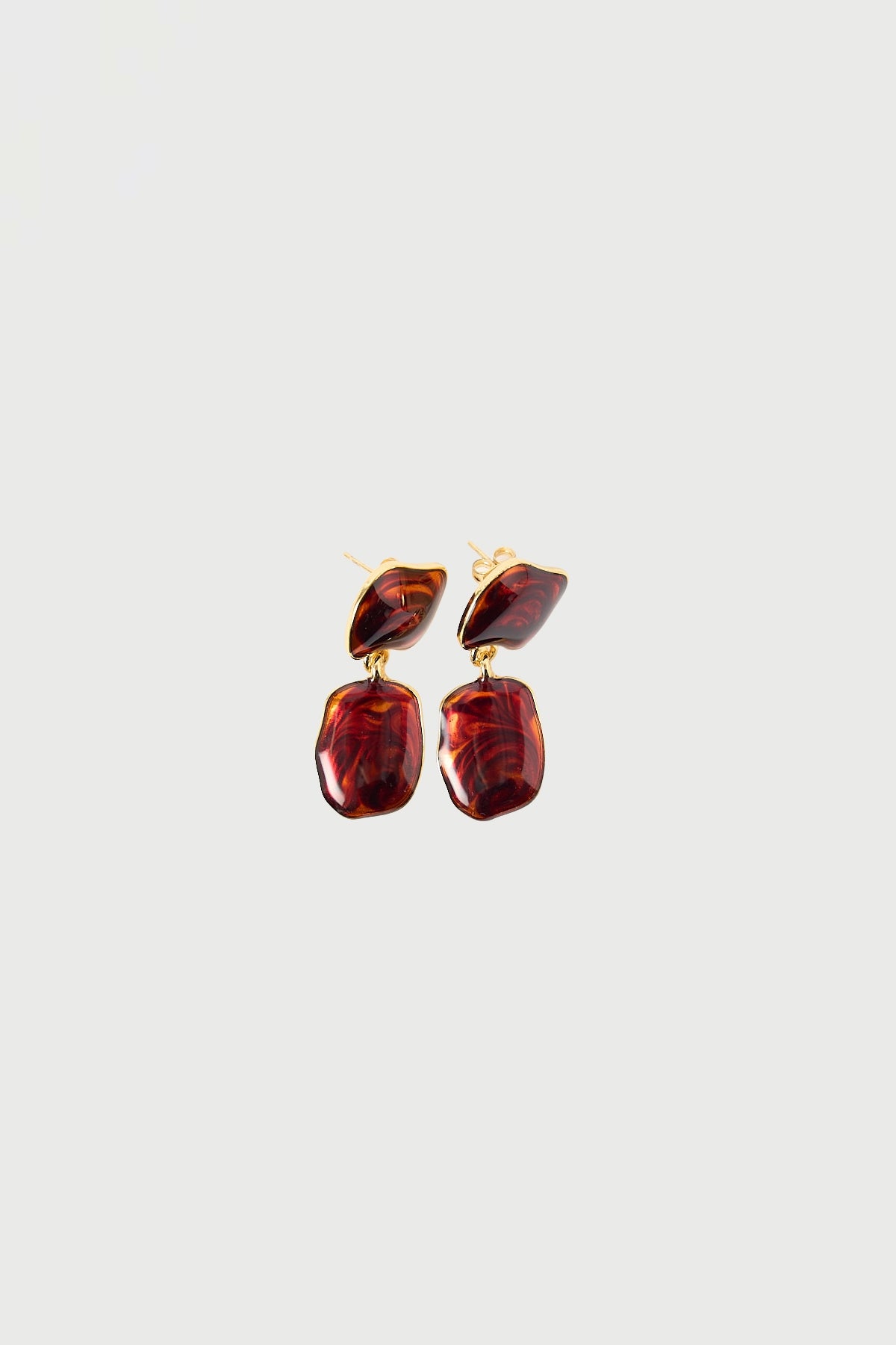 Perfect Stranger Horizon Drop Earrings 18K Gold