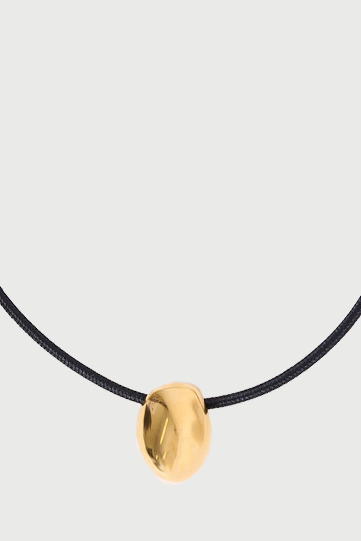 Cendre Jean Necklace Gold/Black
