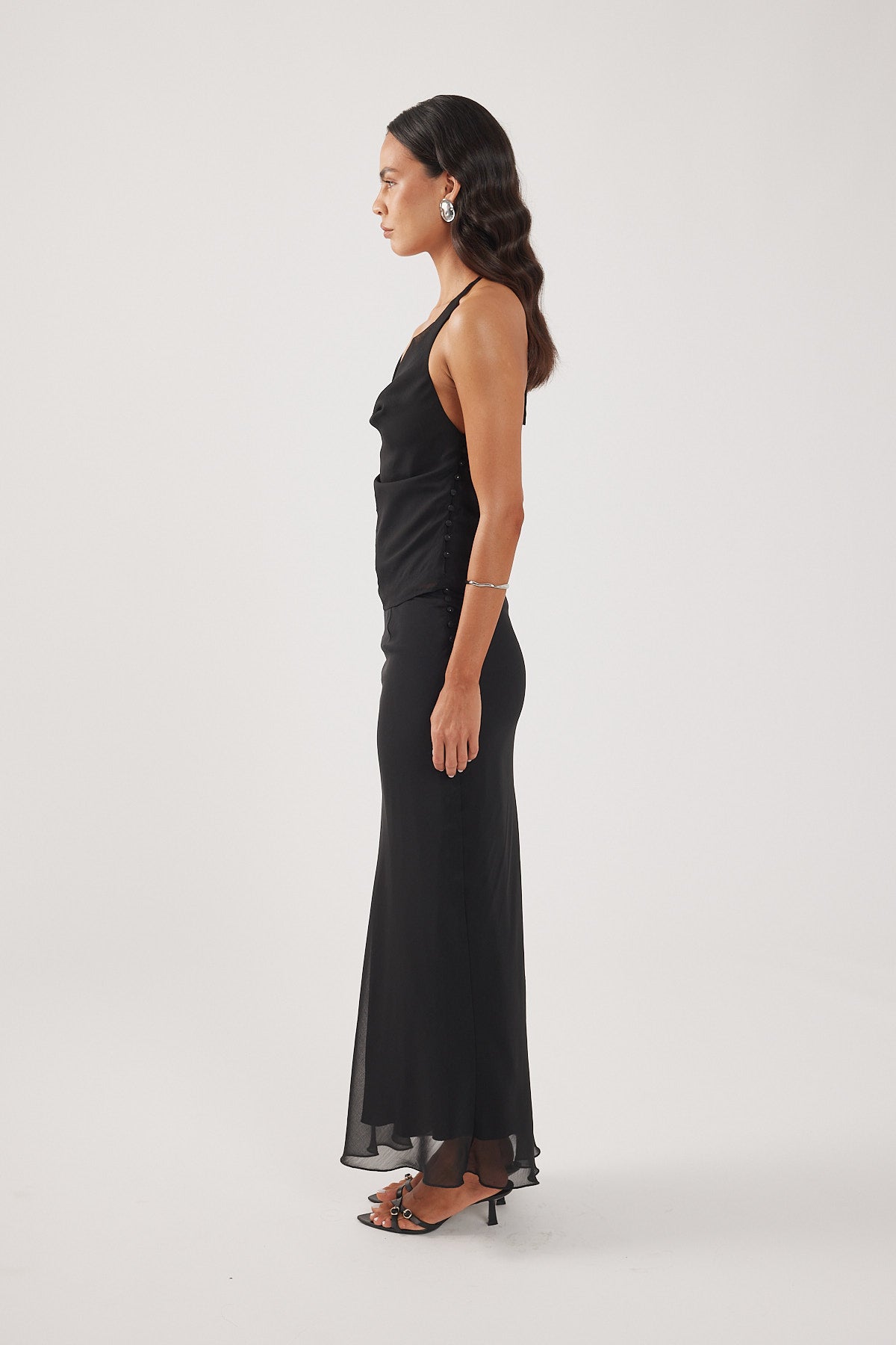 Perfect Stranger Rudi Maxi Skirt Black