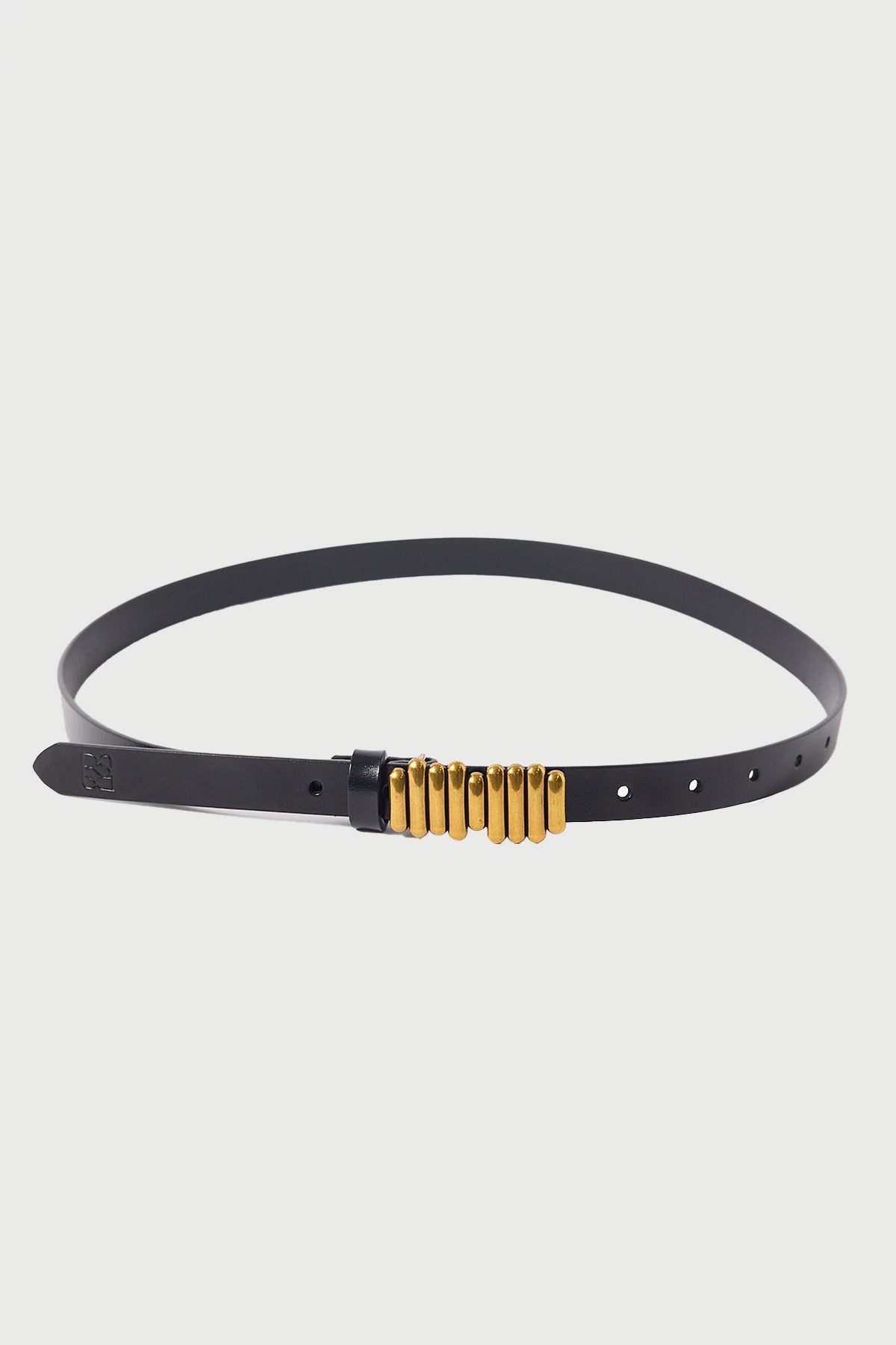 Perfect Stranger Bay Leather Belt Black