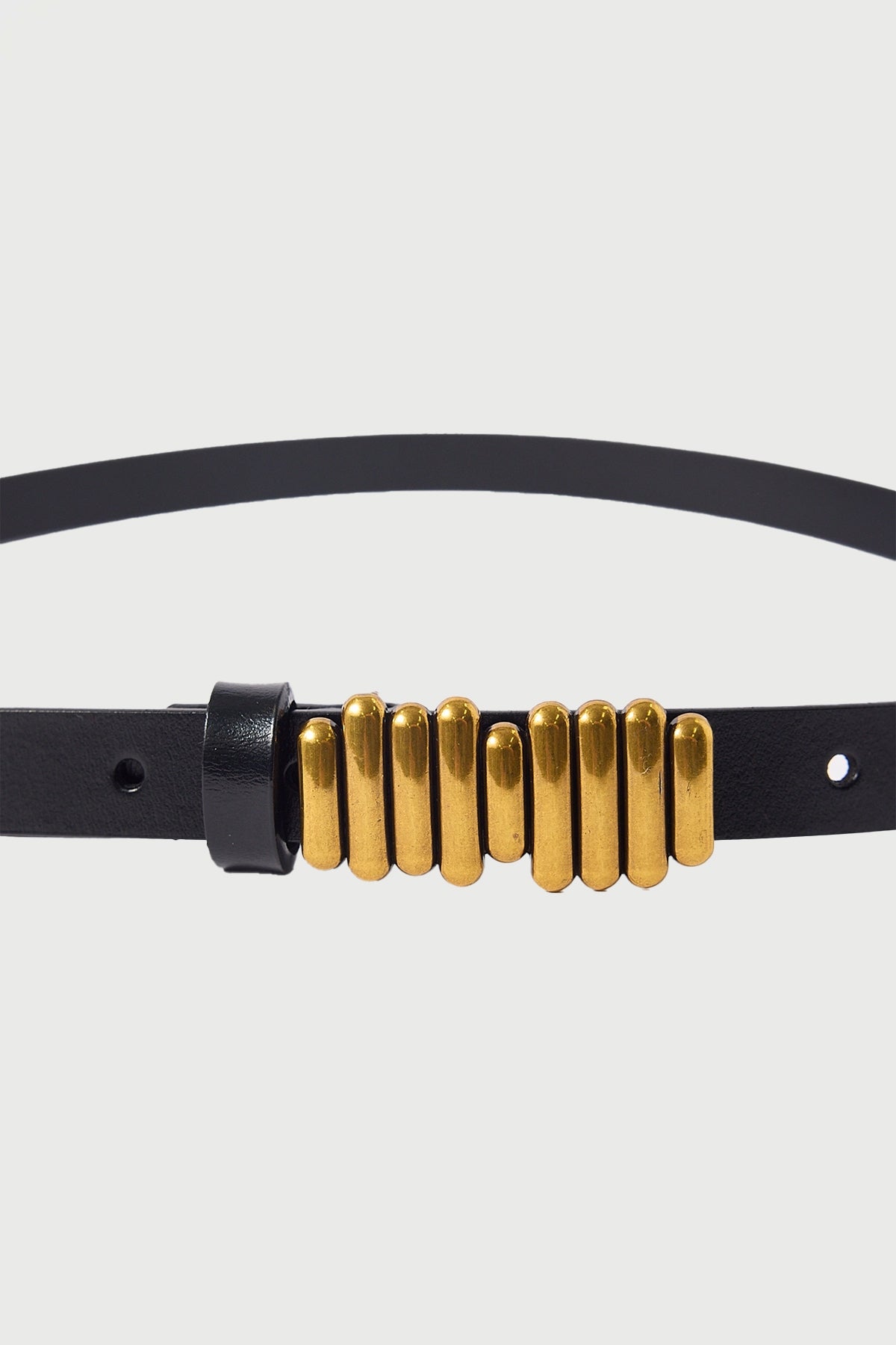 Perfect Stranger Bay Leather Belt Black