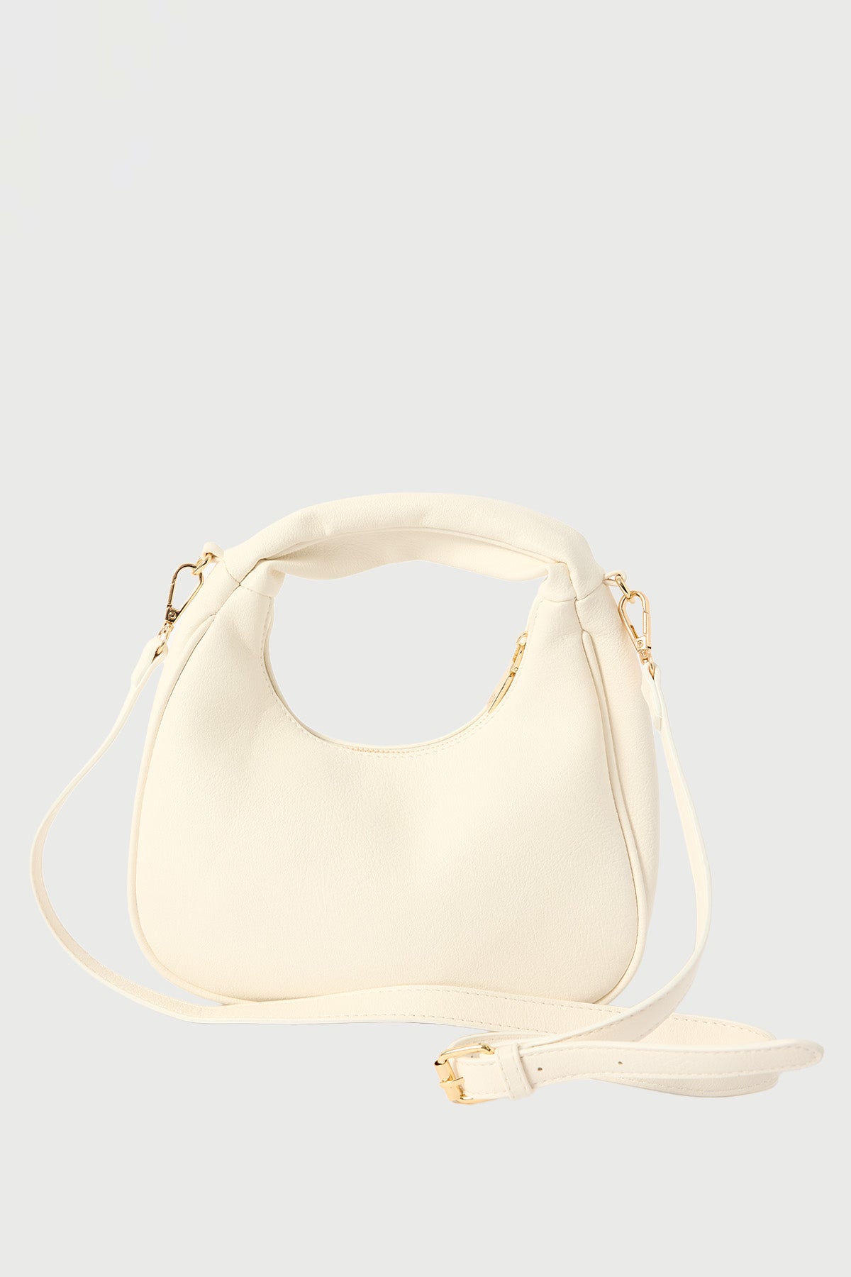 Perfect Stranger Lyla Clutch Handbag Off White