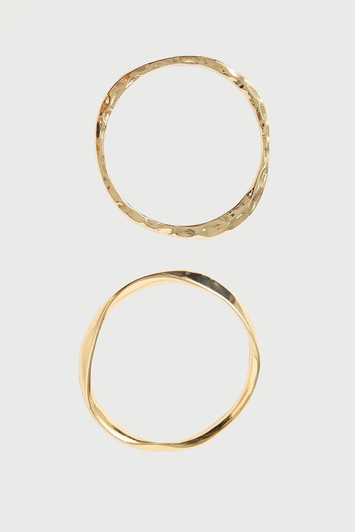 Perfect Stranger Rowan Bangle Pack 18k Gold Plated