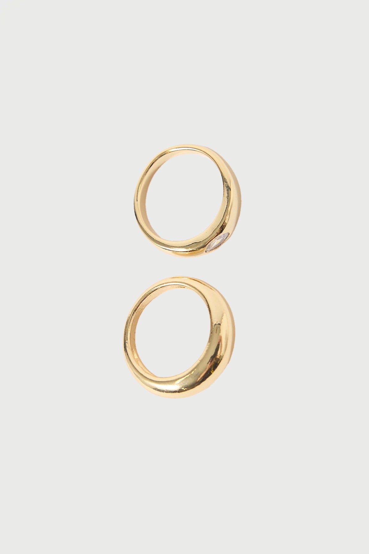 Perfect Stranger Swell Ring Pack 18k Gold Plated