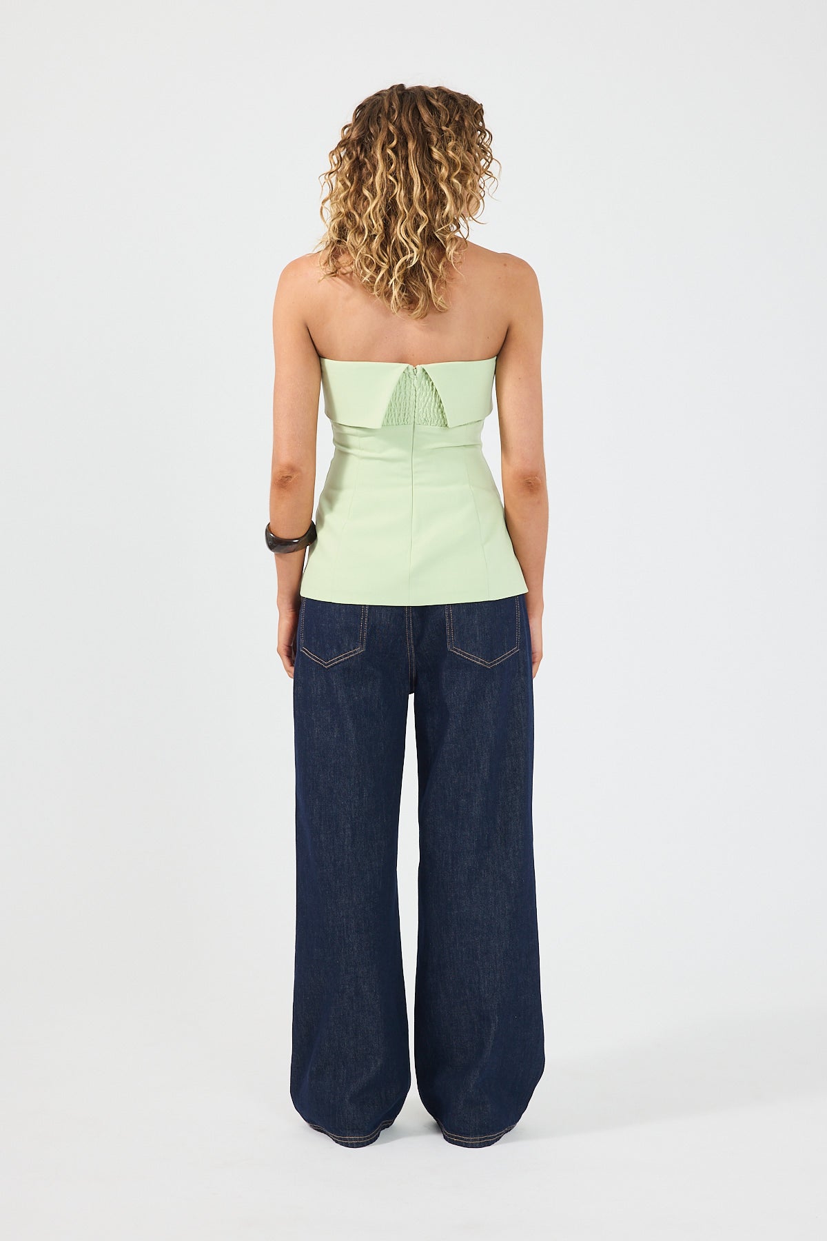 Perfect Stranger Luca Strapless Long Line Top Mint