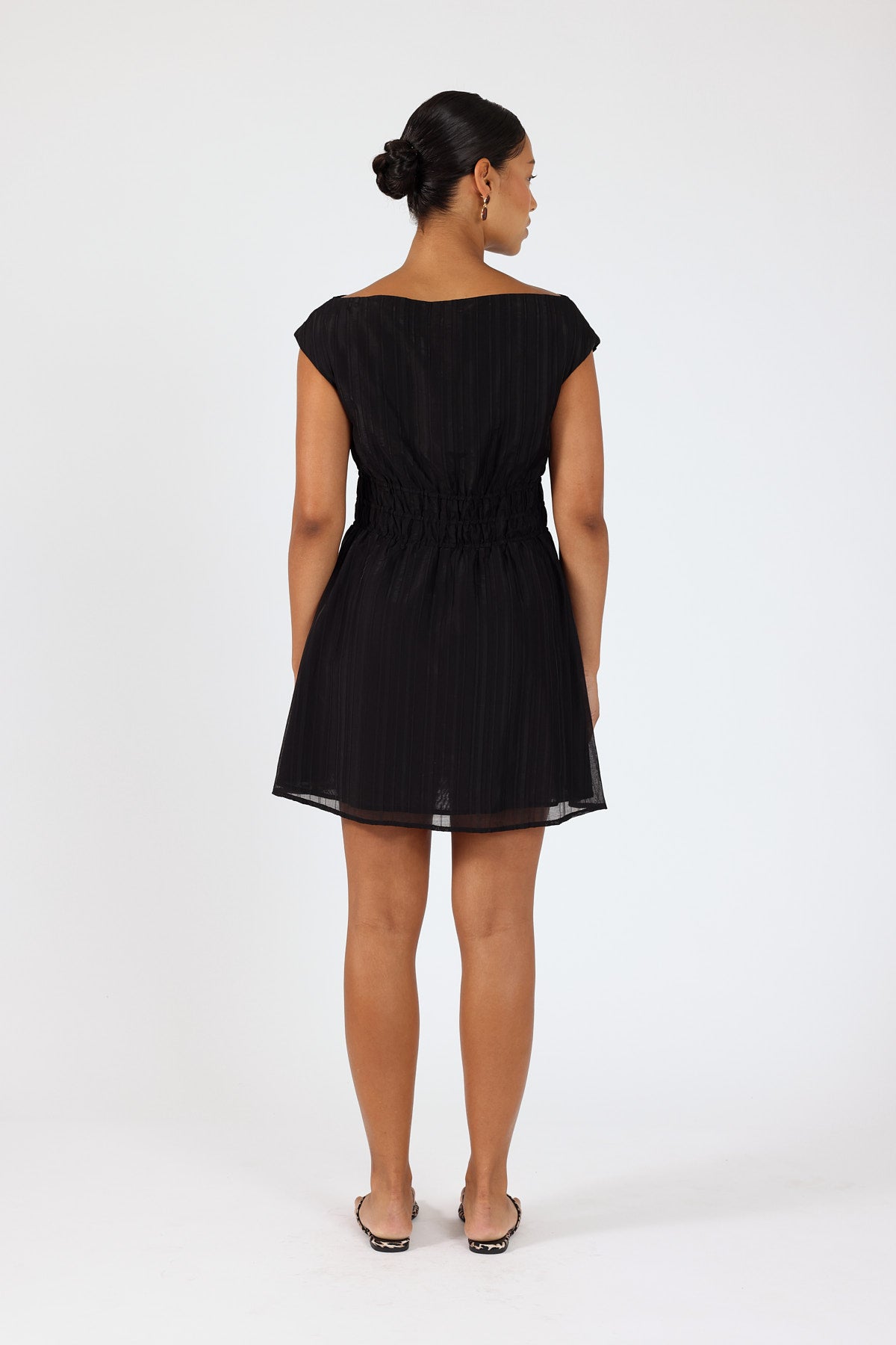 Perfect Stranger Claudette Mini Dress Black